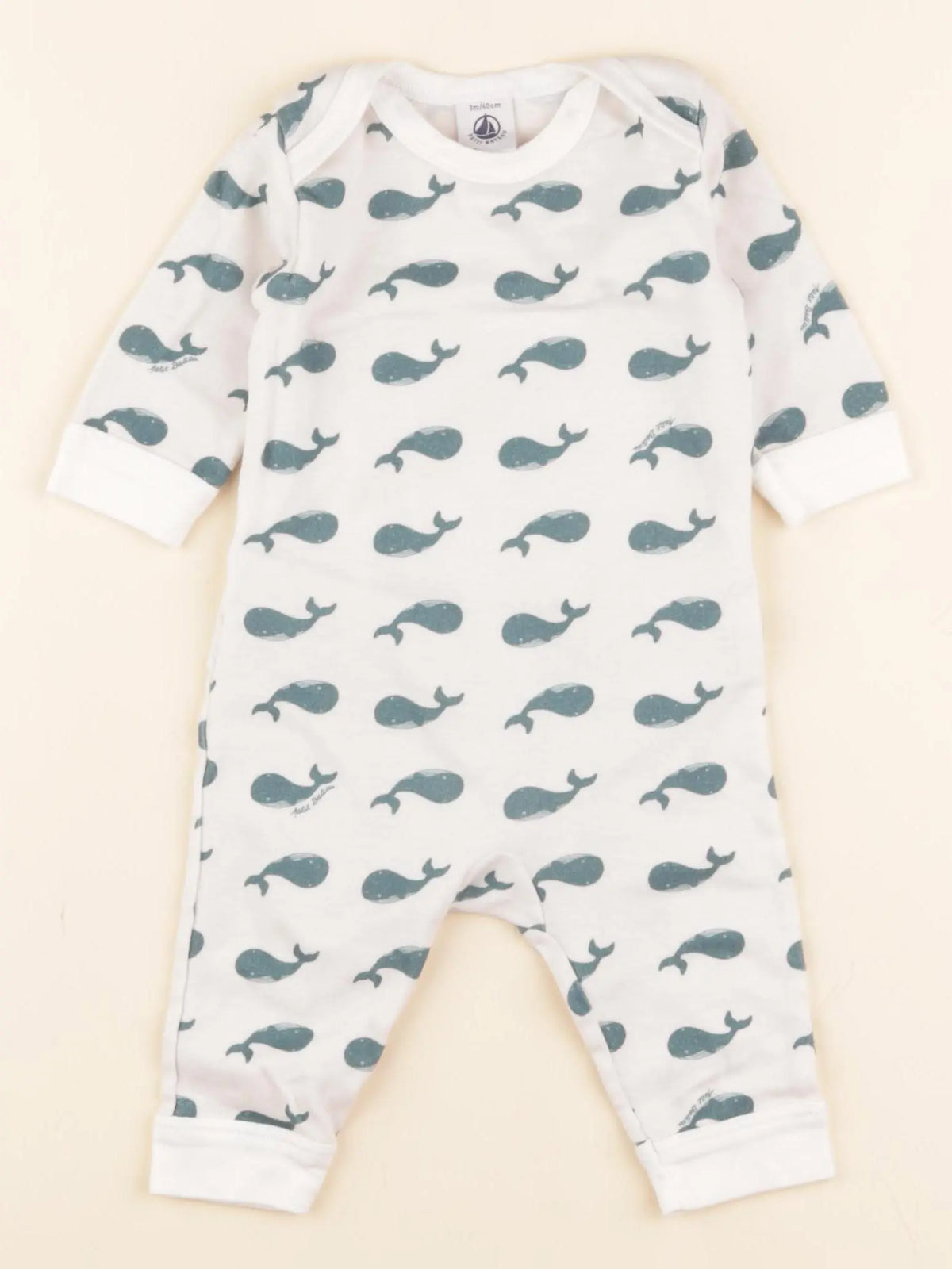 Pyjama coton vert
