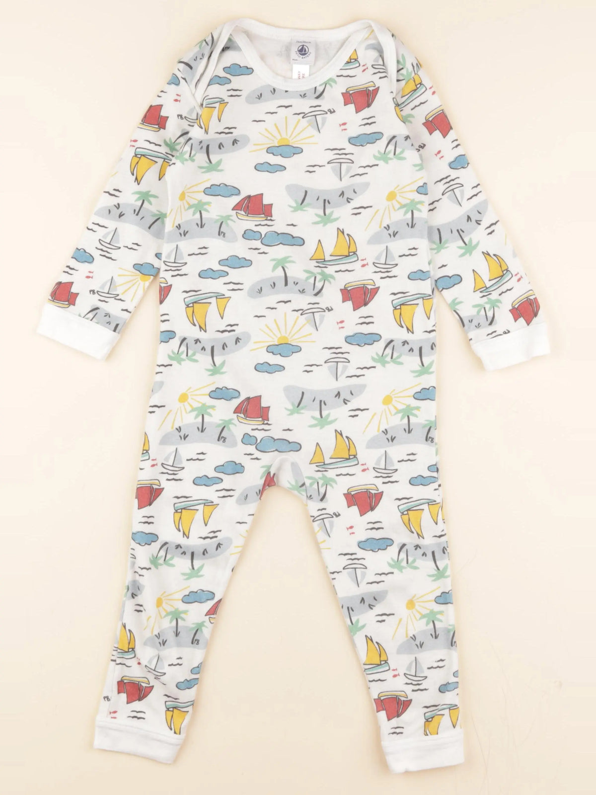Pyjama coton multicolore