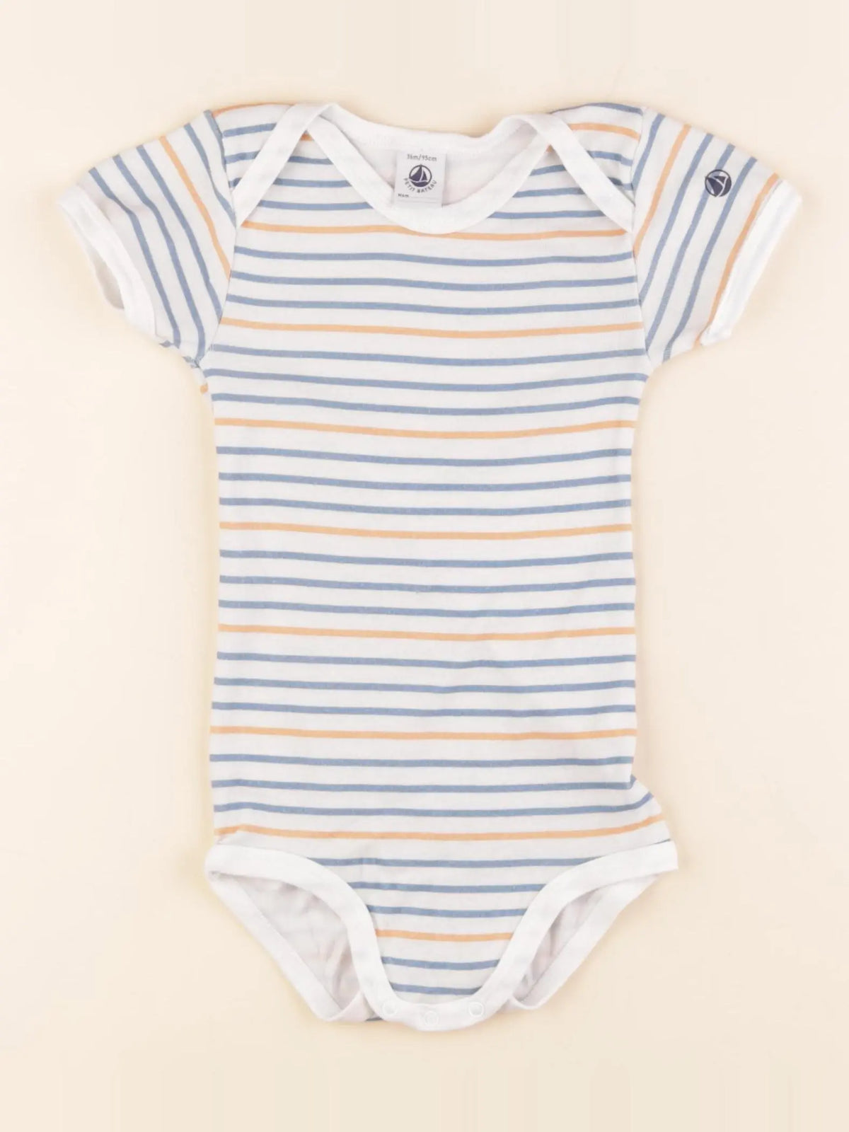 Petit Bateau - body multicolore - 36 mois