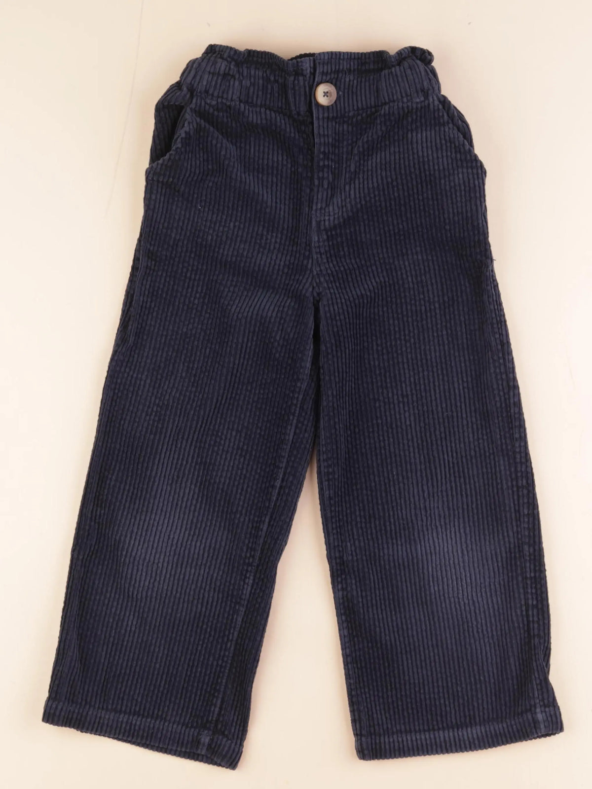 Vertbaudet - pantalon bleu - 6 ans
