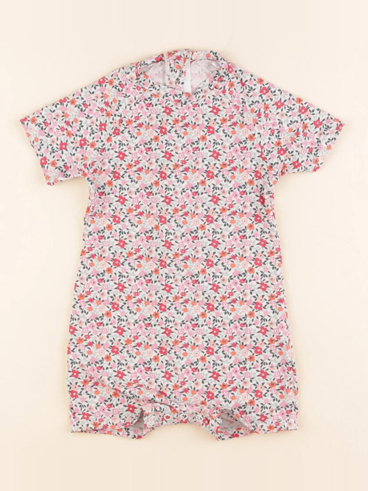 Boutchou - combi de bain rose - 36 mois