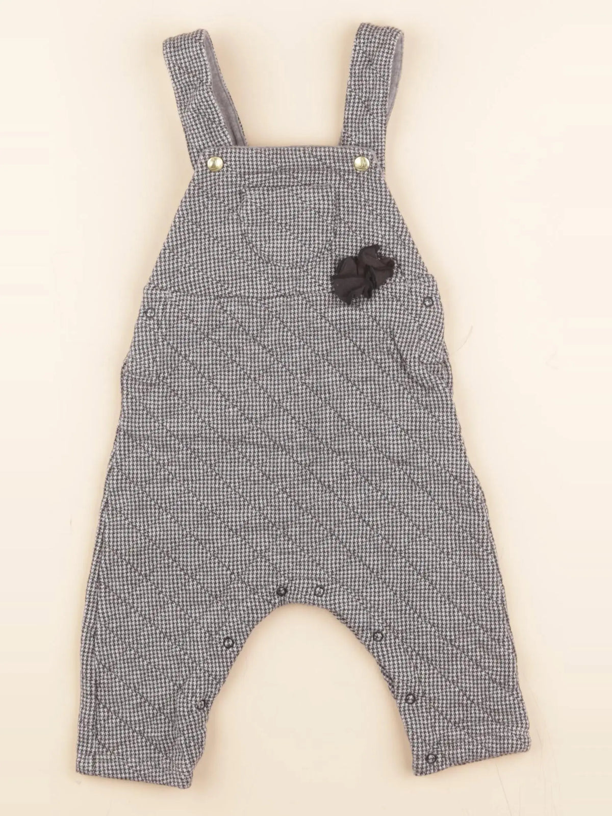 Combinaison gris, noir