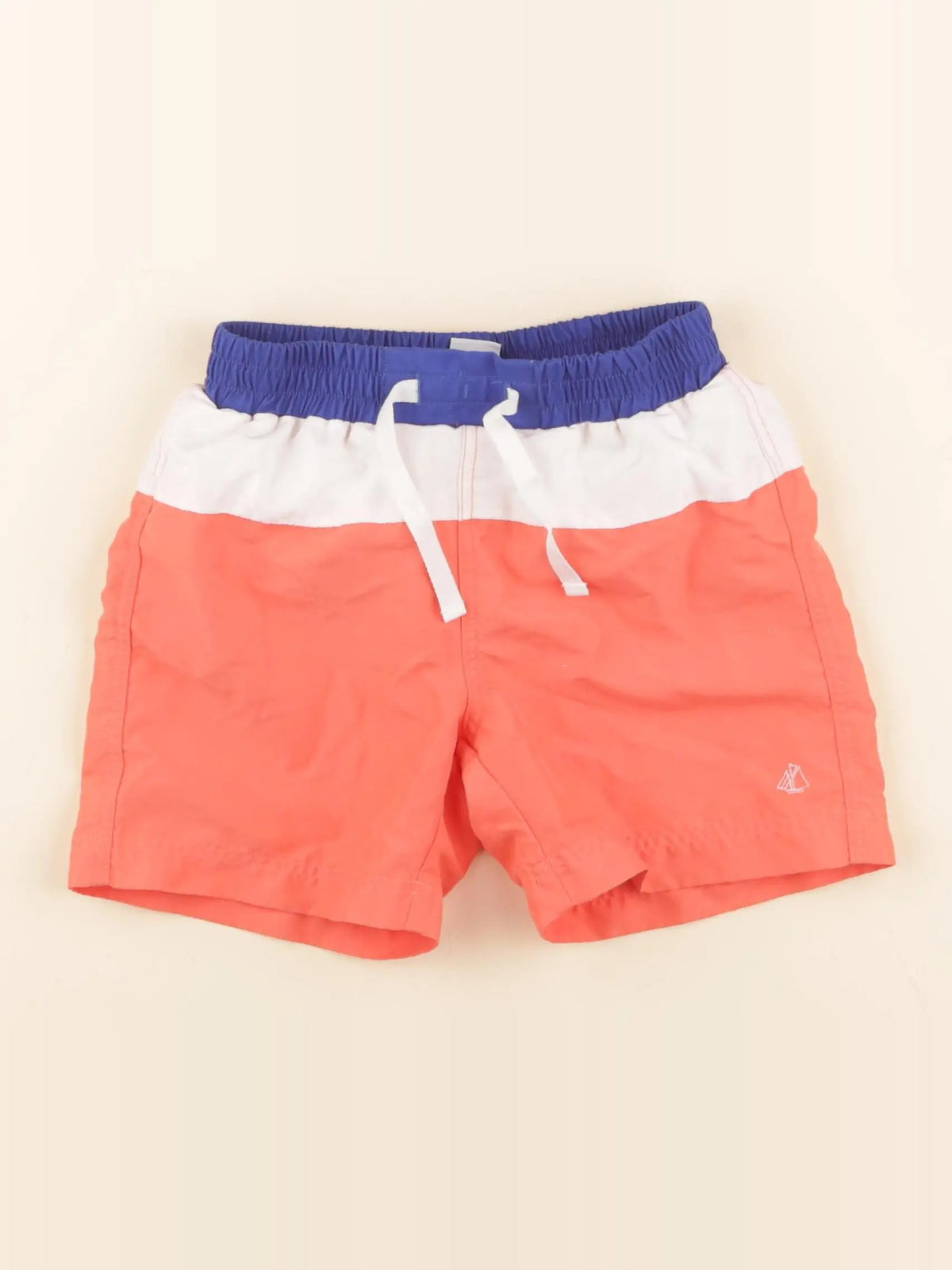 Maillot de bain orange, bleu