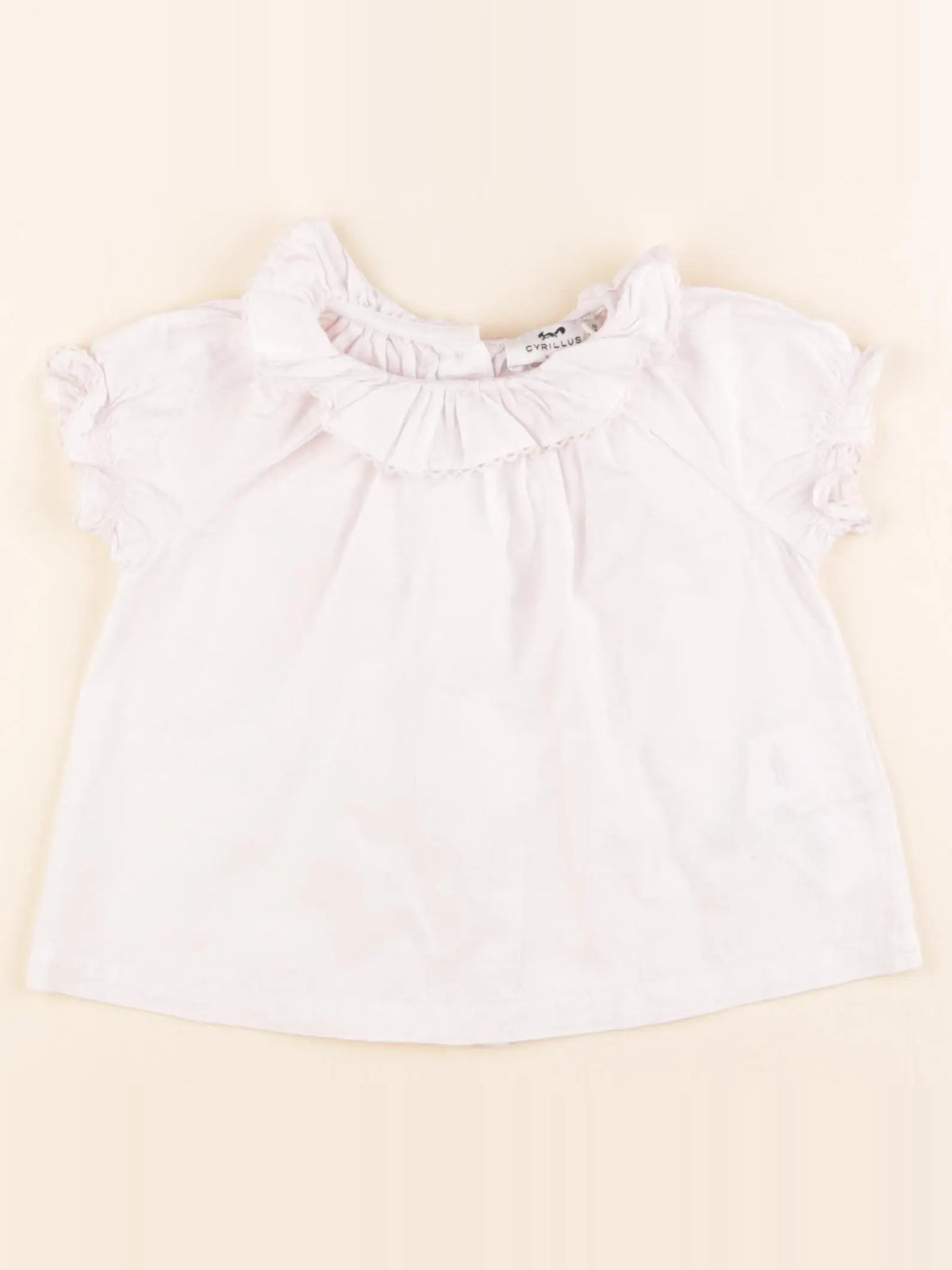 Cyrillus - blouse rose - 24 mois