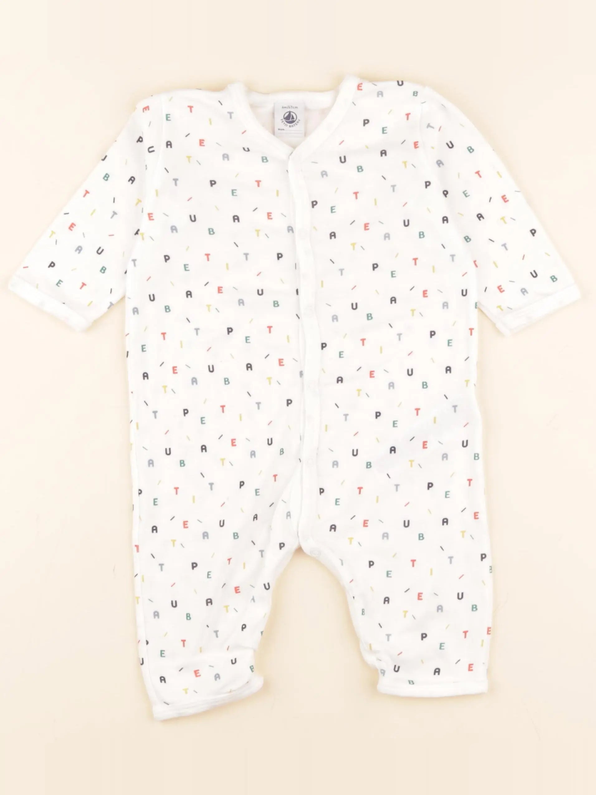 Pyjama coton blanc