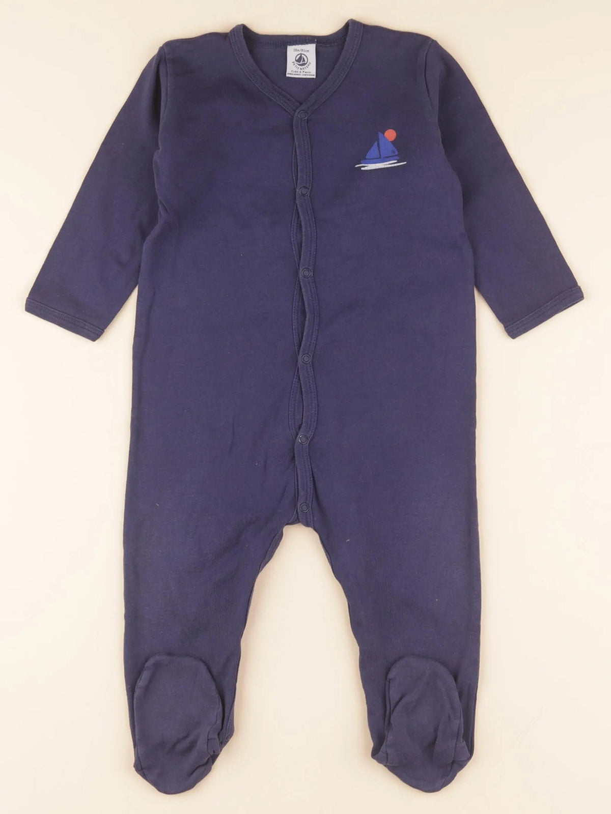 Pyjama coton bleu