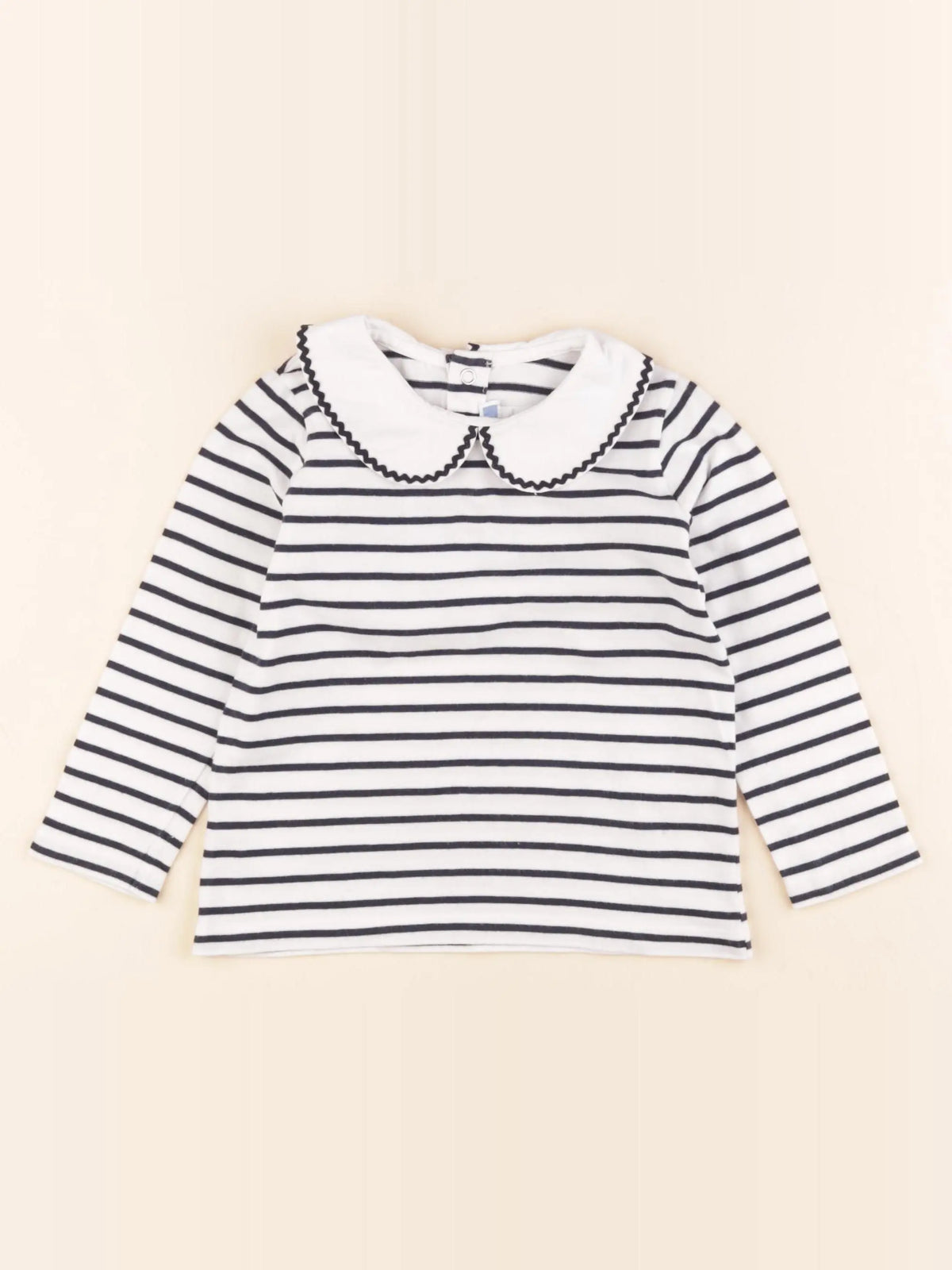 Jacadi - tee-shirt blanc, bleu - 3 ans
