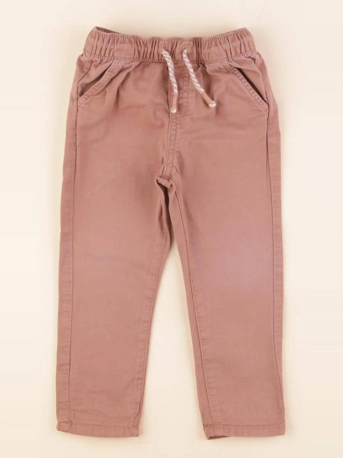 Vertbaudet - pantalon marron - 24 mois