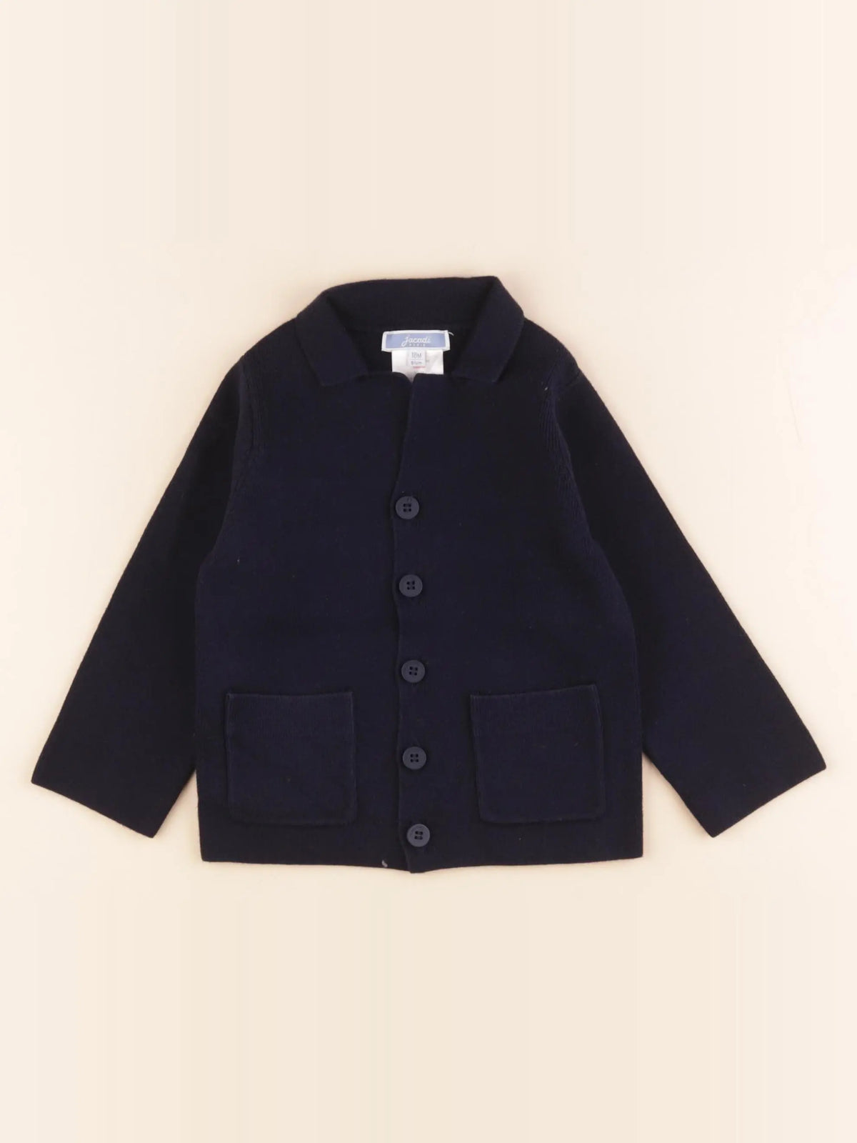 Jacadi - gilet bleu - 18 mois