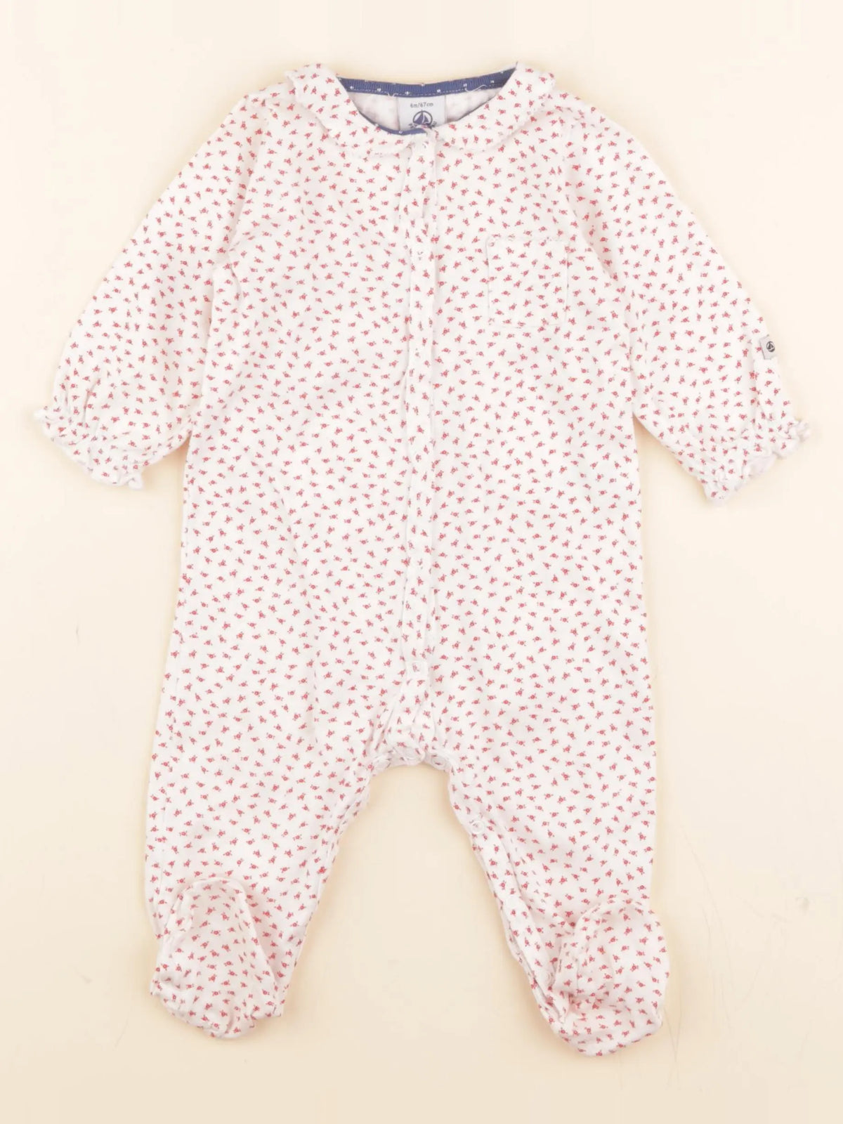 Pyjama coton rouge