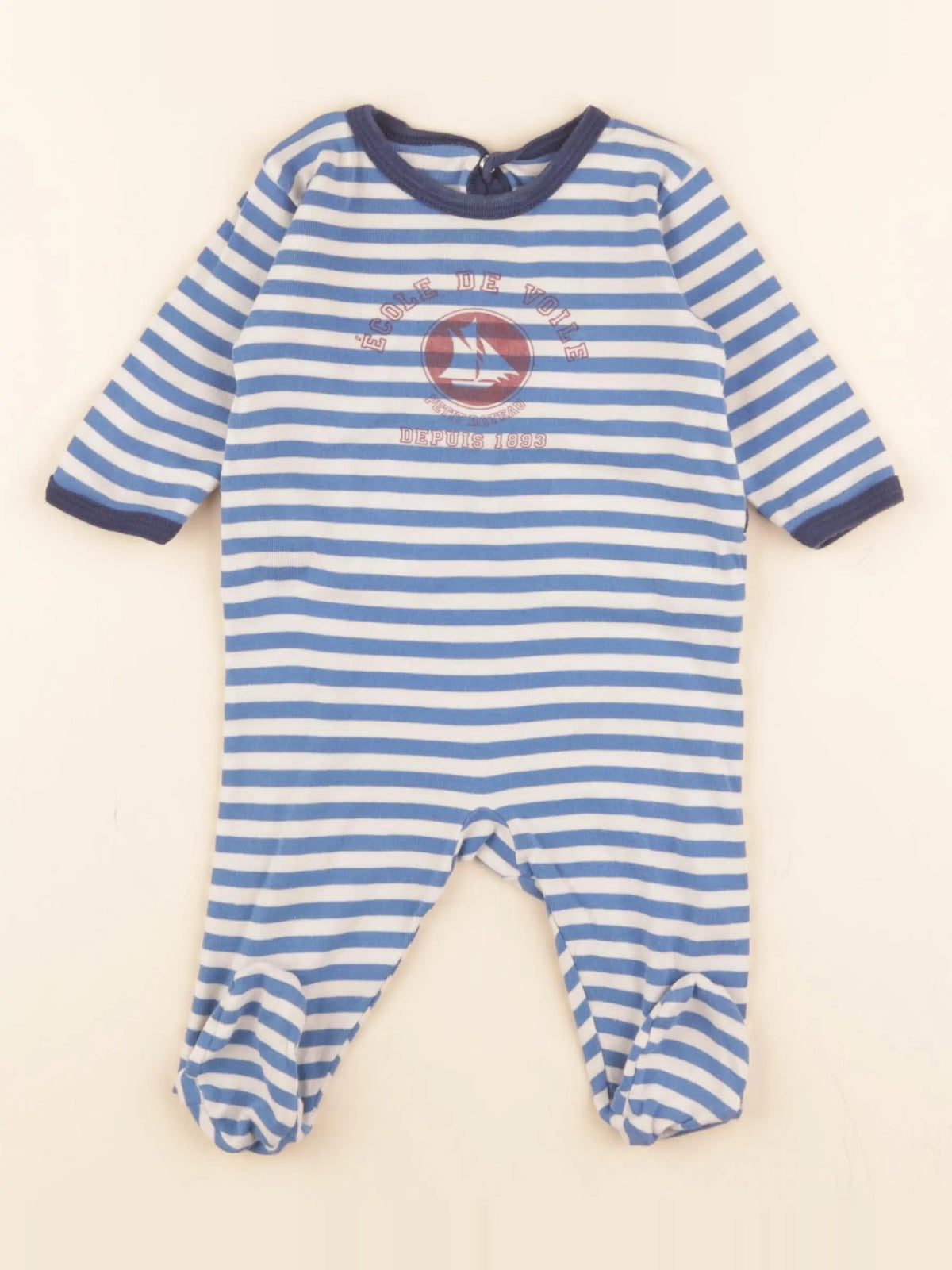 Pyjama coton bleu