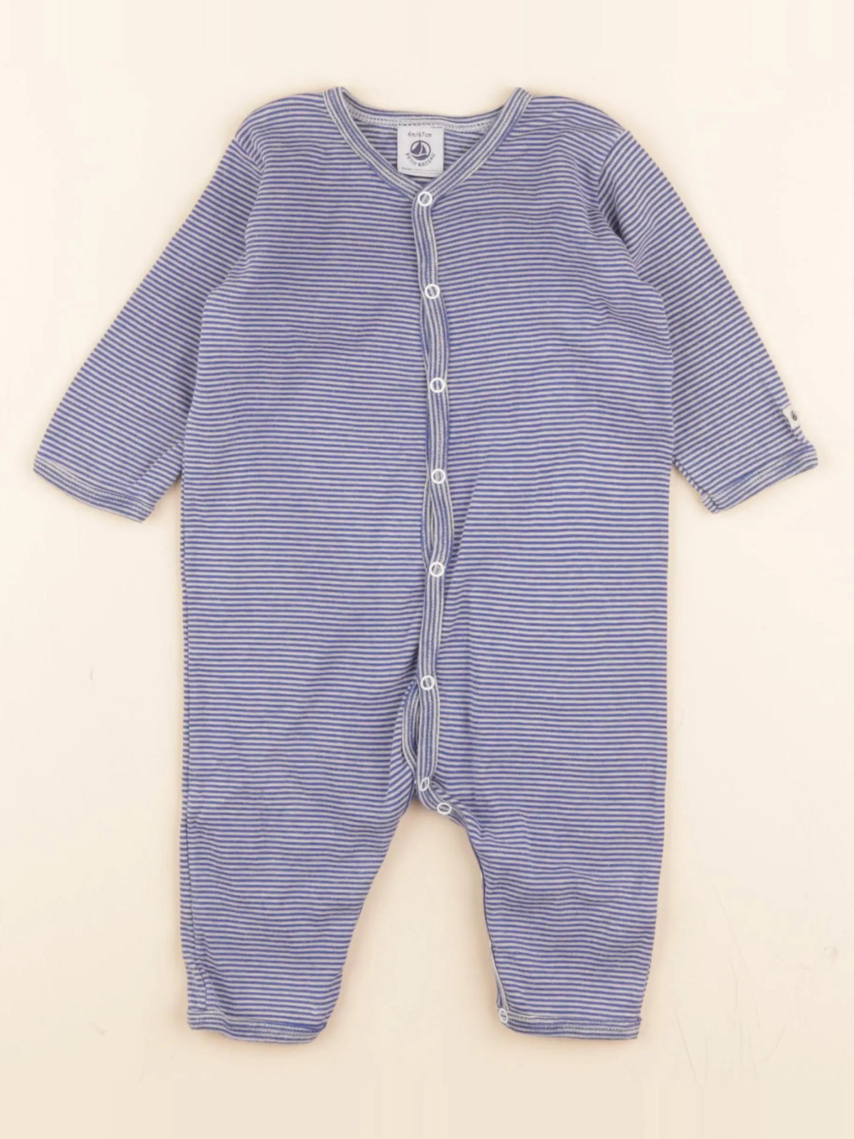 Pyjama coton bleu