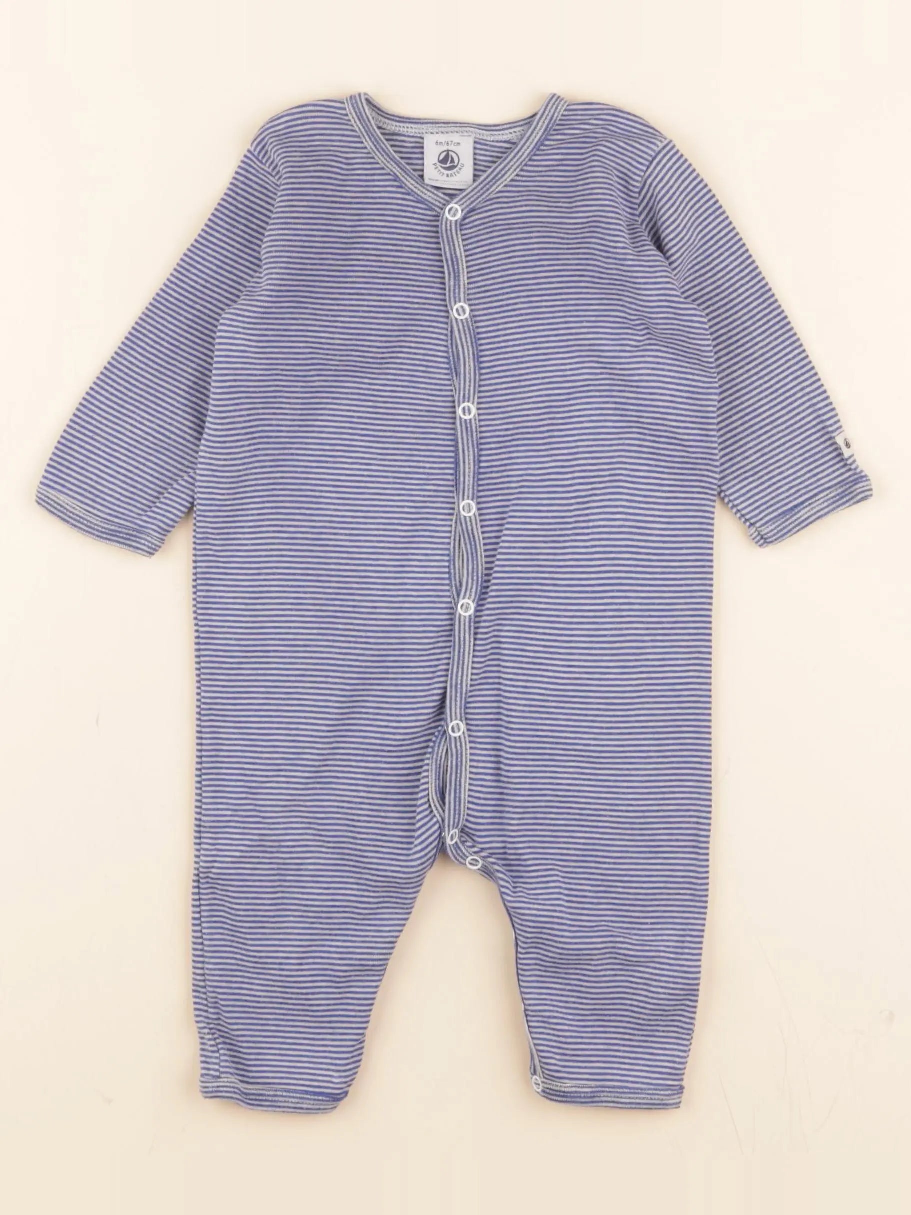 Pyjama coton bleu