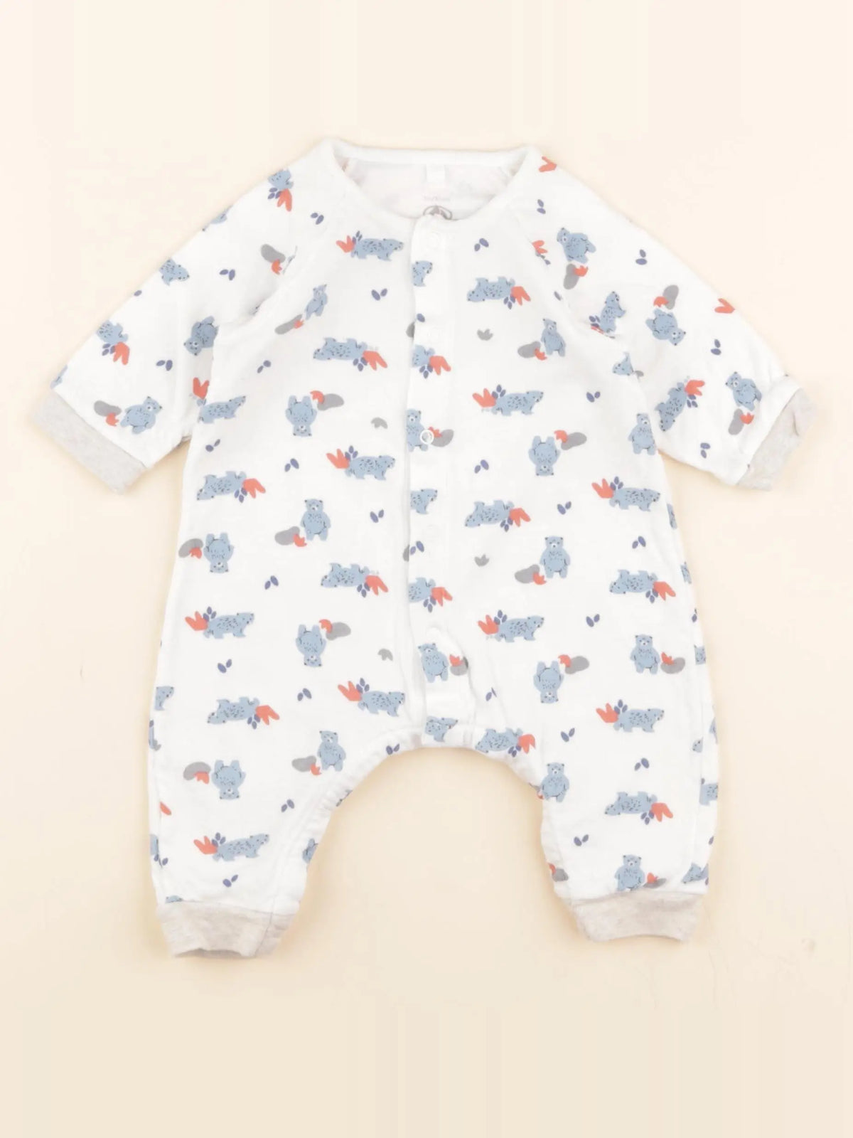 Pyjama coton bleu