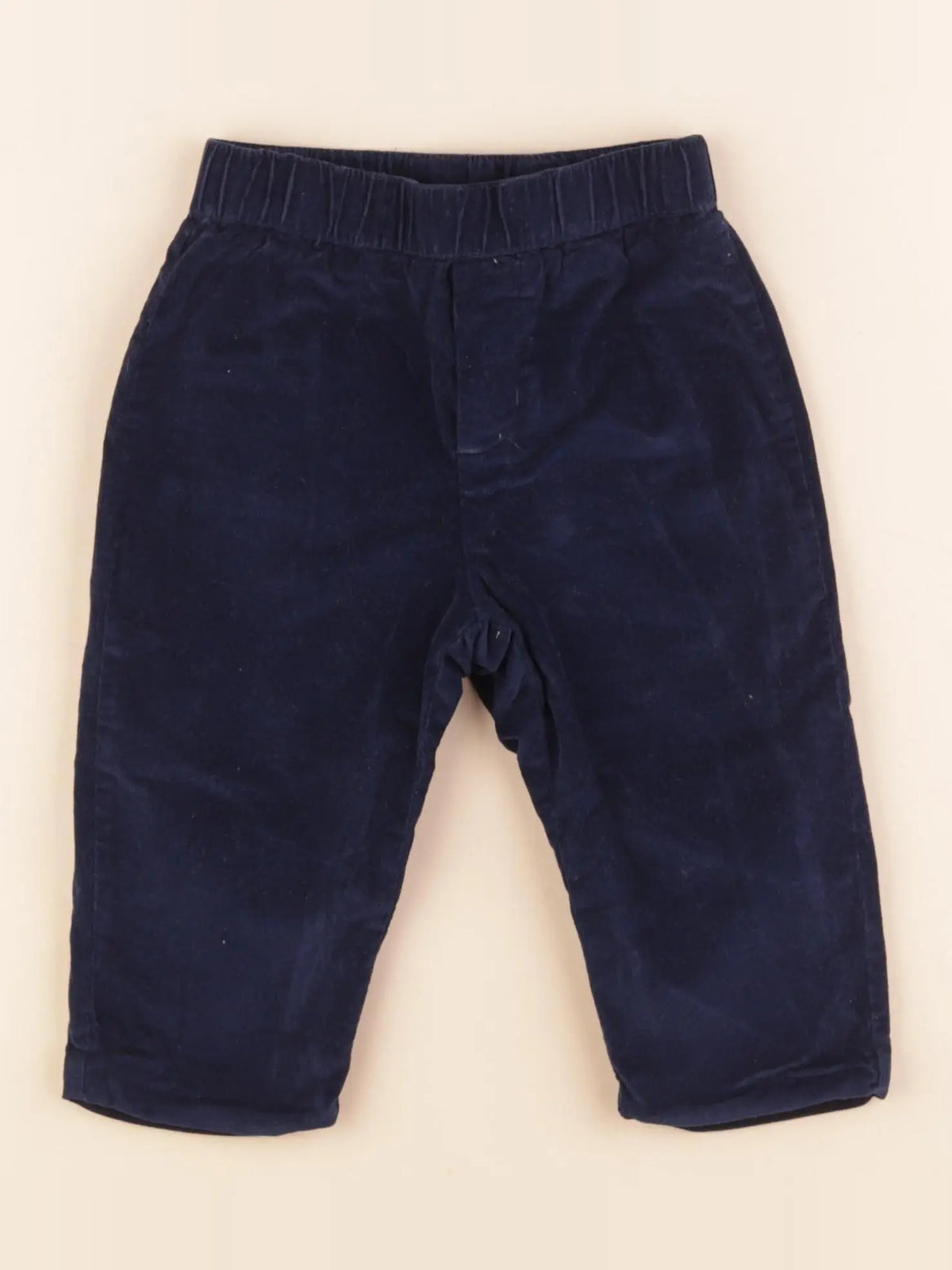 Jacadi - pantalon bleu - 12 mois