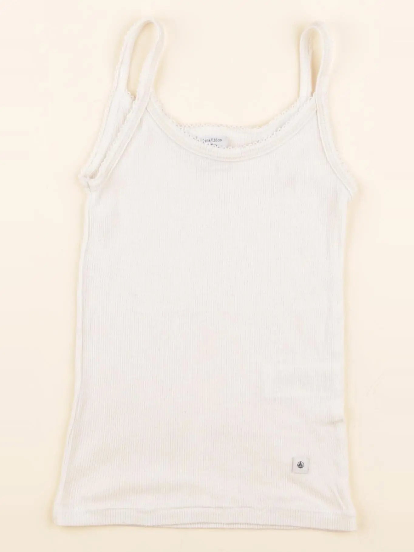 Maillot de corps beige
