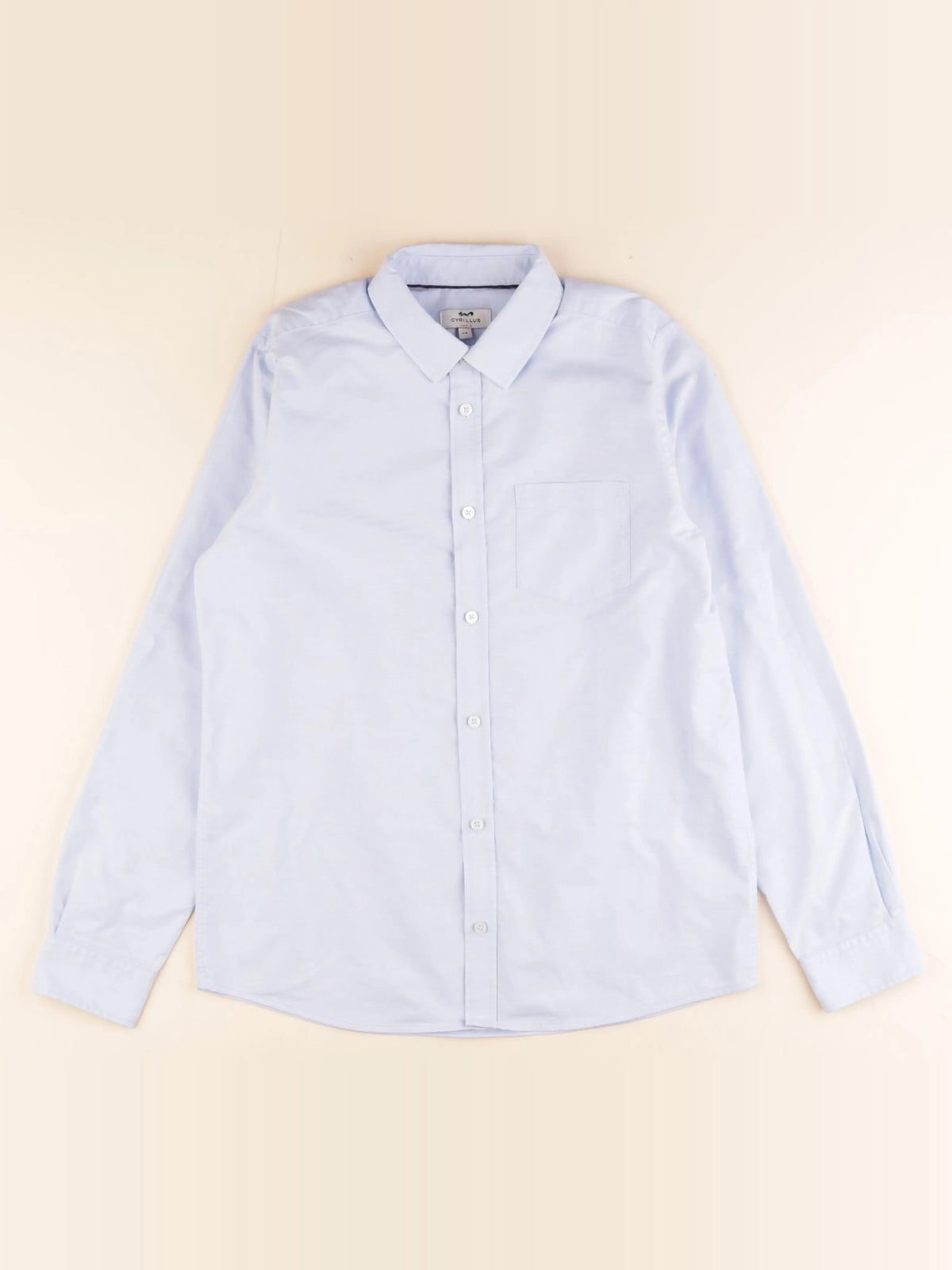 Cyrillus - chemise bleu - 14 ans