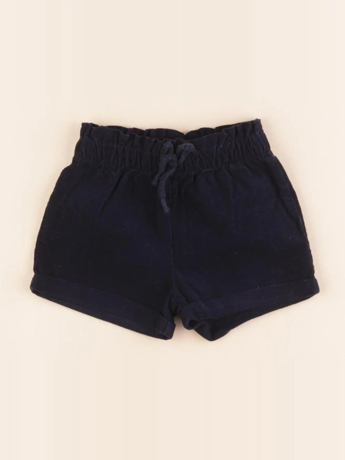 Vertbaudet - short bleu - 6 mois