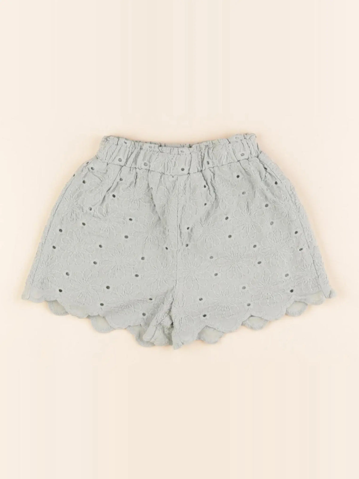 Vertbaudet - short vert - 9 mois