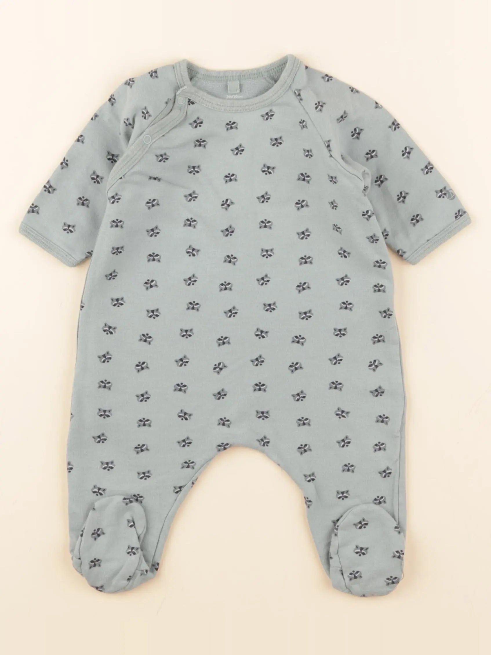 Pyjama coton vert