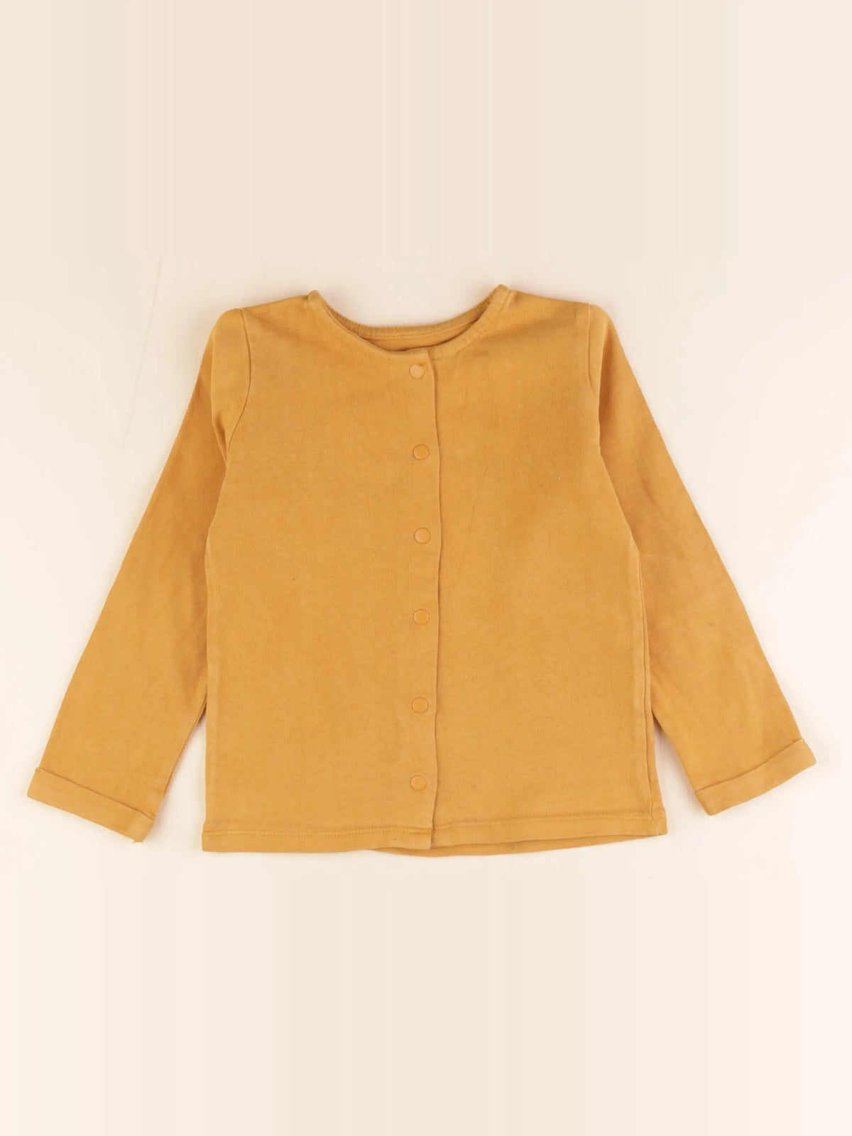 Vertbaudet - sweat jaune - 4 ans