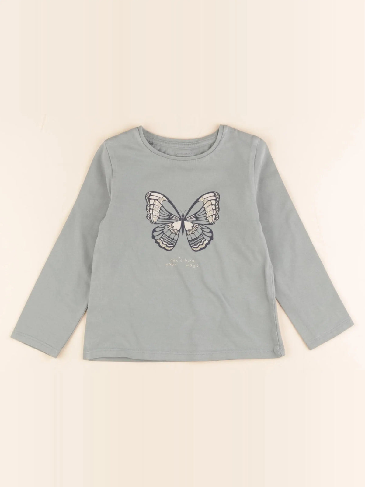 Vertbaudet - tee-shirt vert - 3 ans