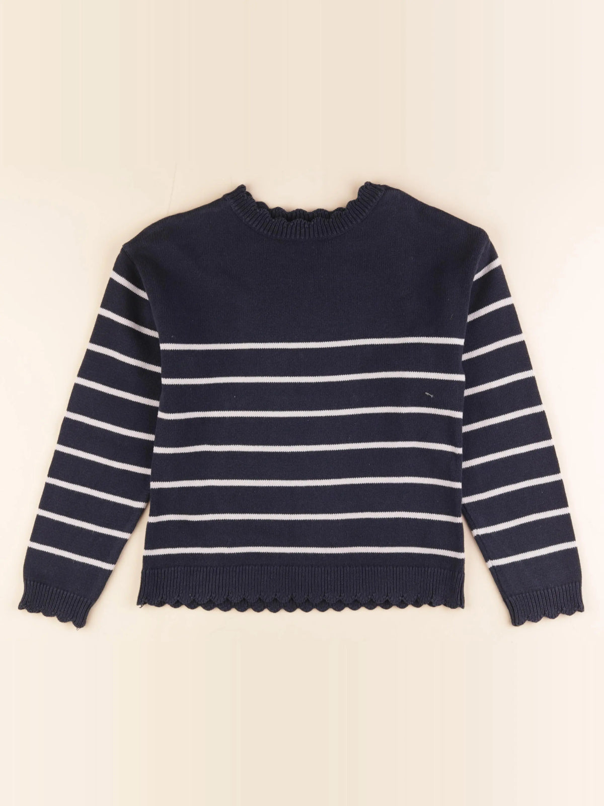 Vertbaudet - pull bleu - 10 ans