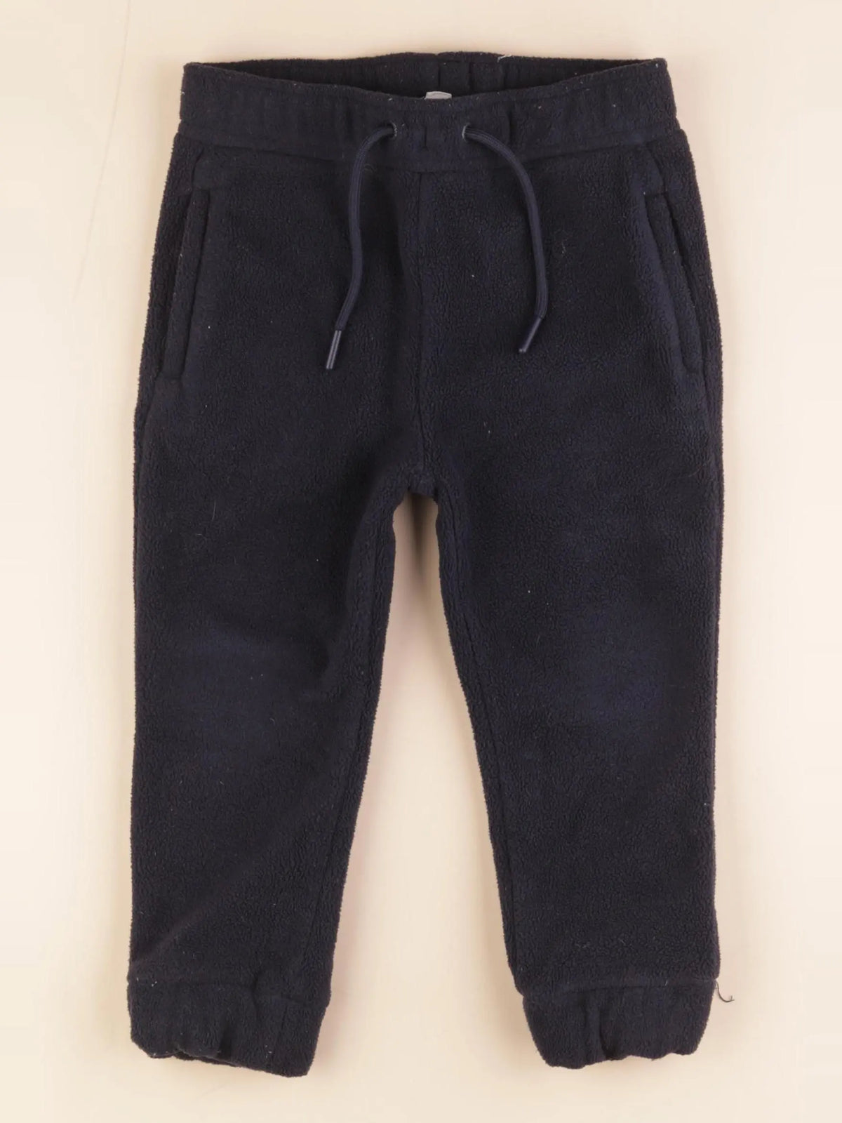 Vertbaudet - pantalon doublé bleu - 3 ans