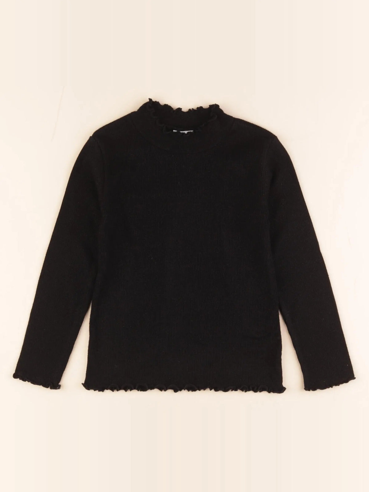 Zara - sous-pull noir - 4 ans