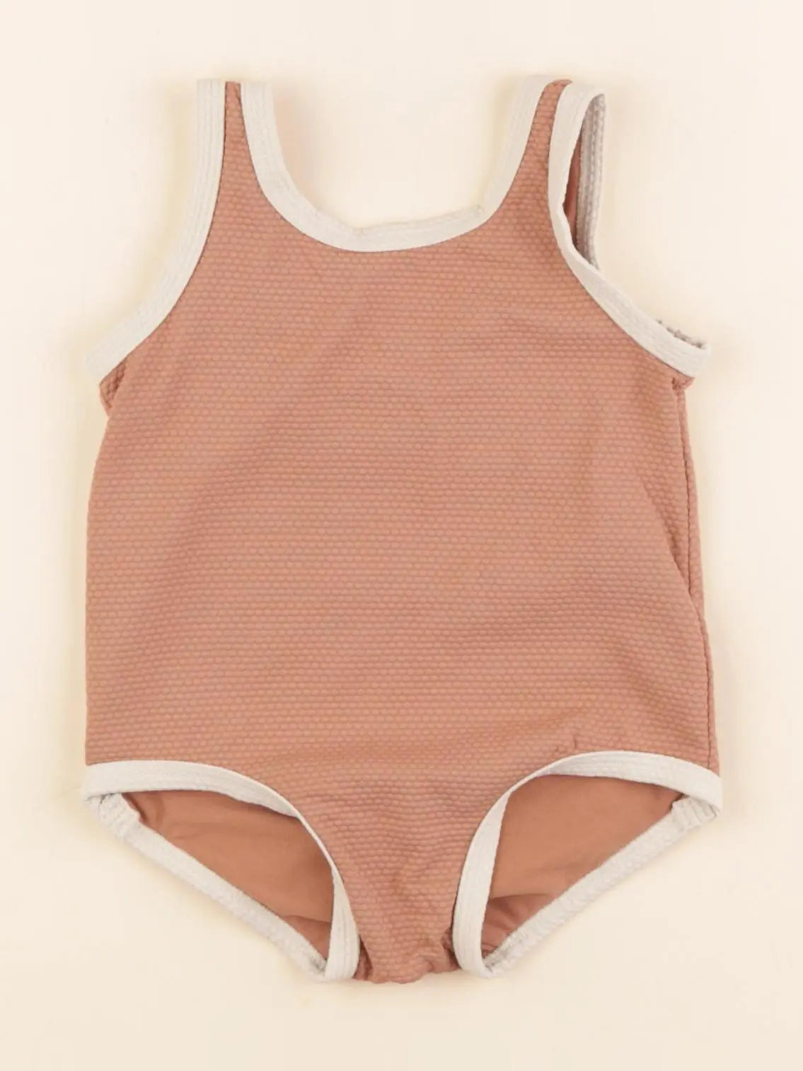 H&M - maillot de bain marron - 6/9 mois