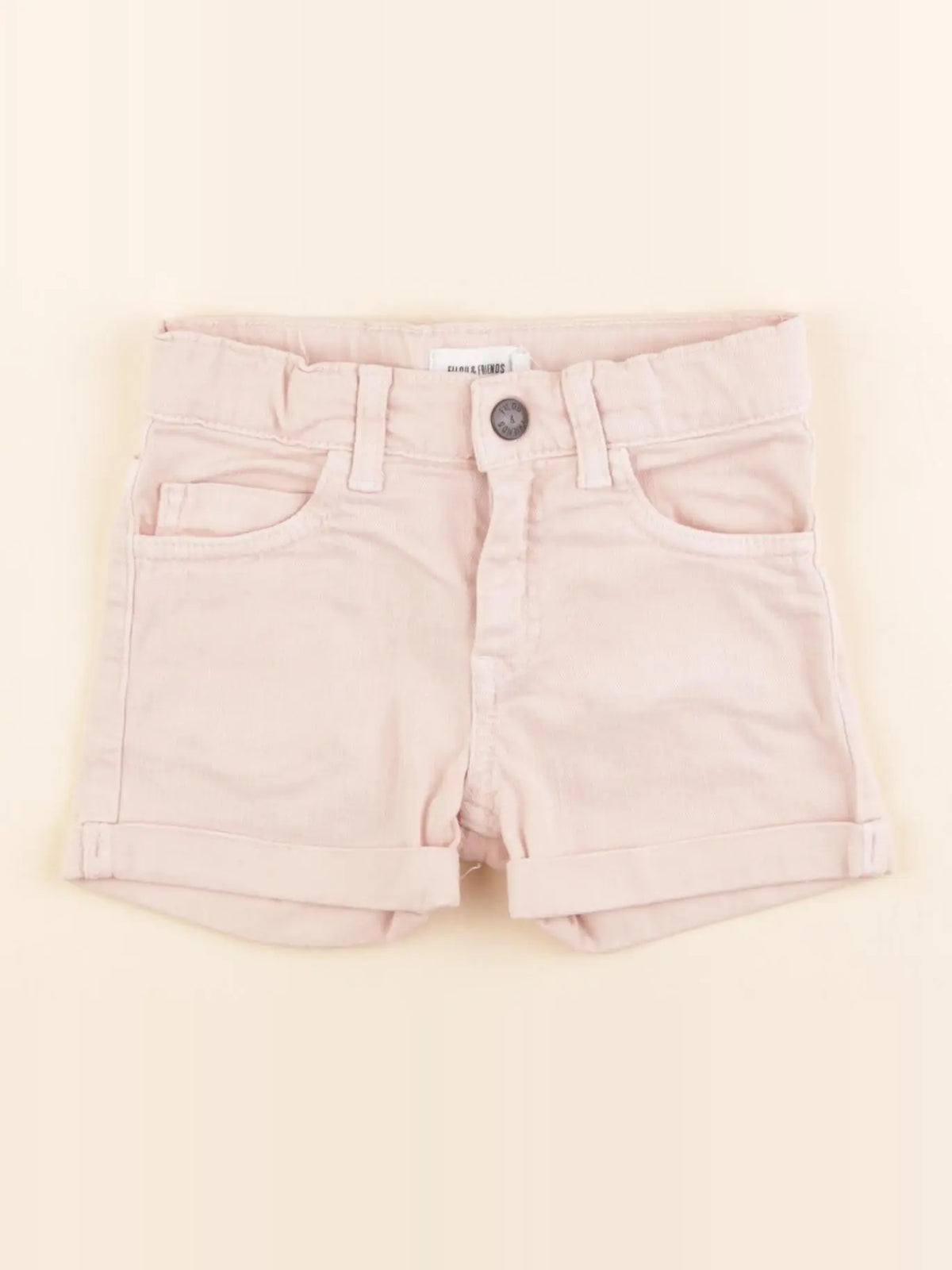 Baby Filou - short rose - 3 ans