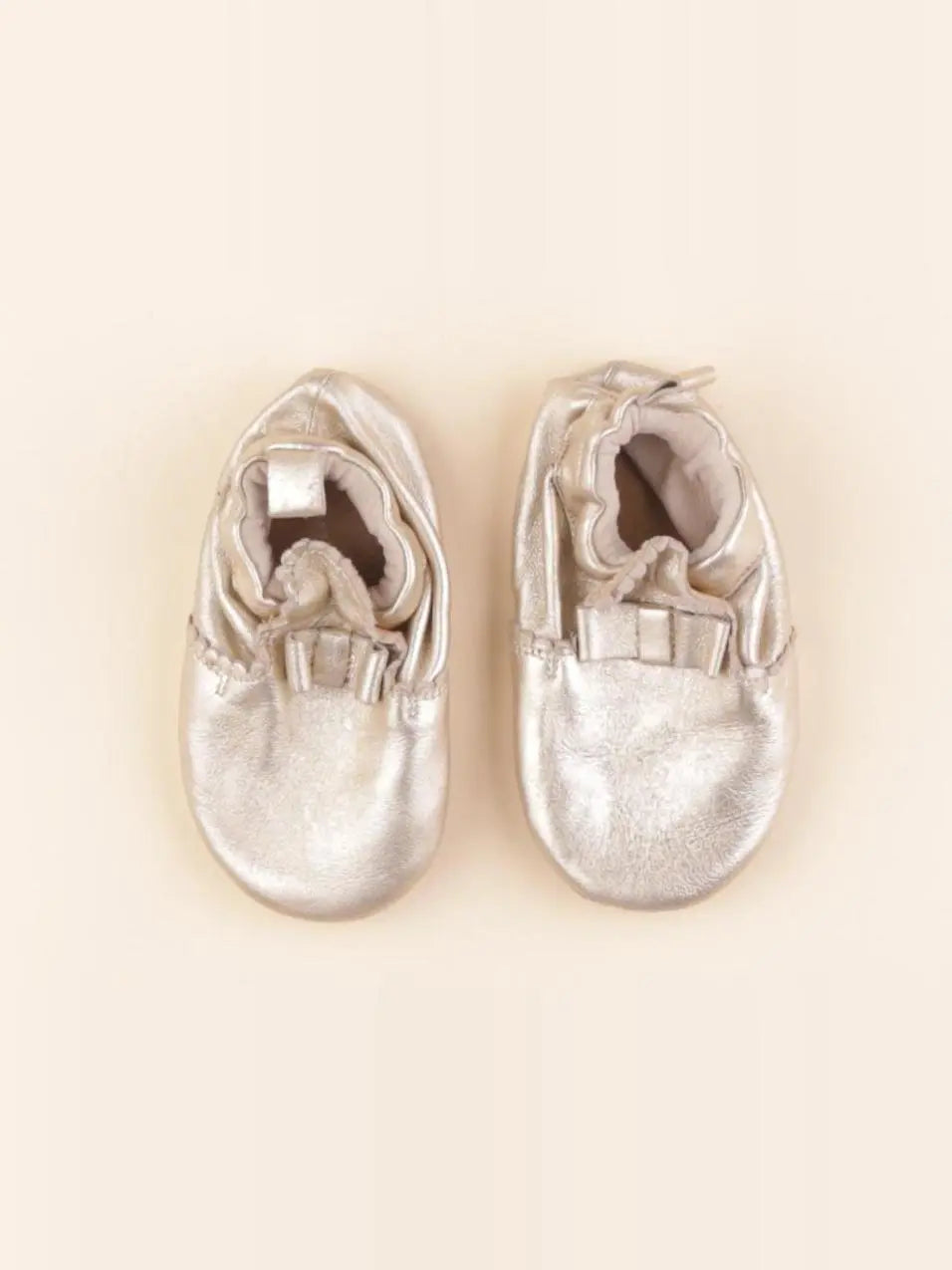 Vertbaudet - chaussons bronze - pointure 20/21