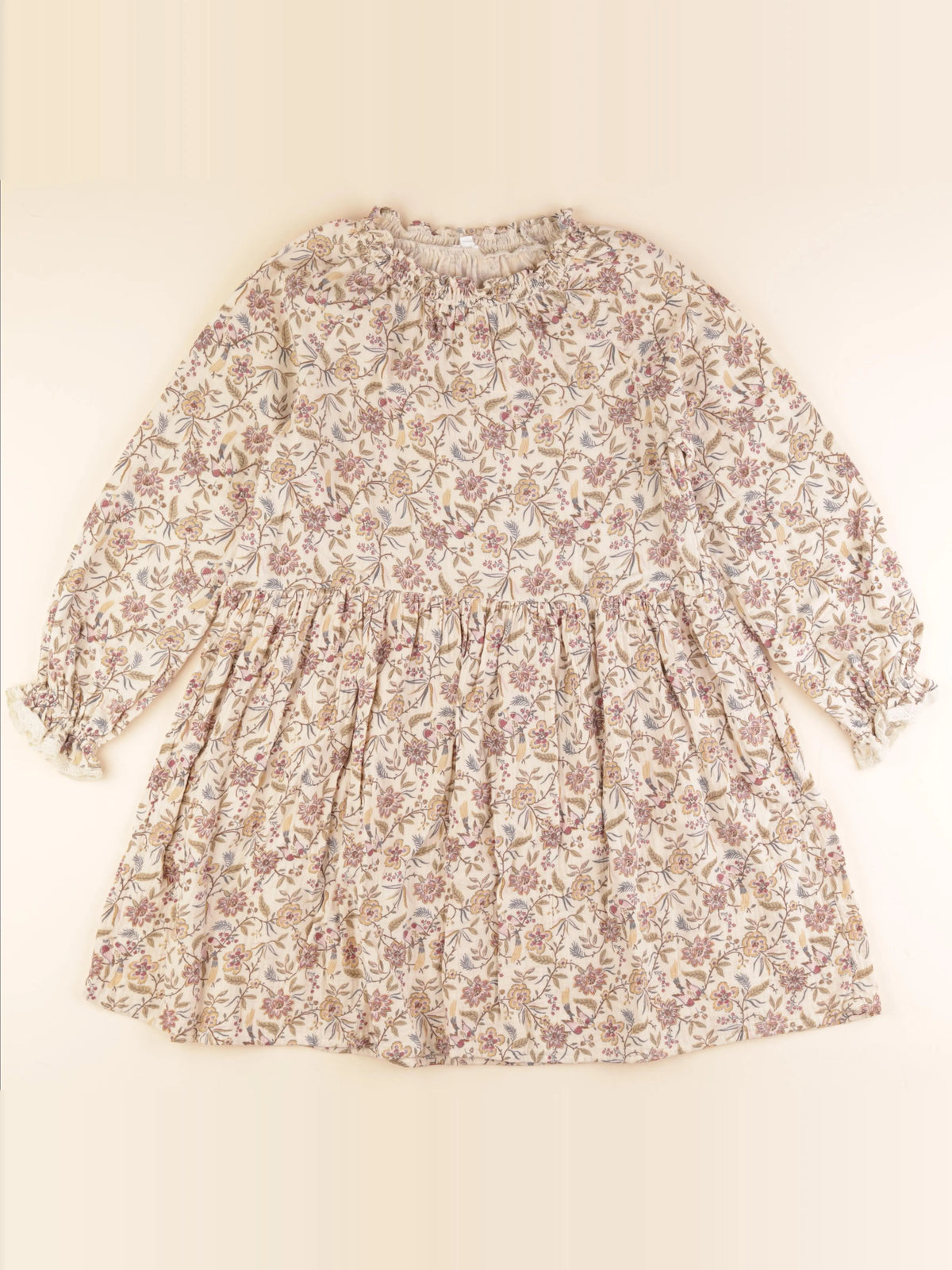 Vertbaudet - robe beige - 12 ans
