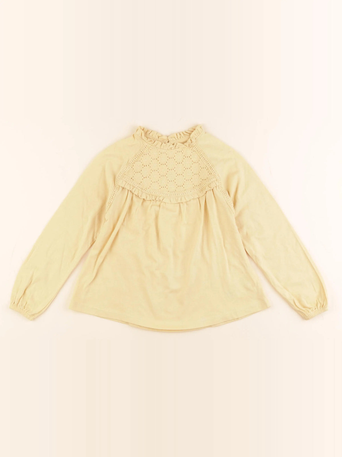 Vertbaudet - tee-shirt jaune - 5 ans