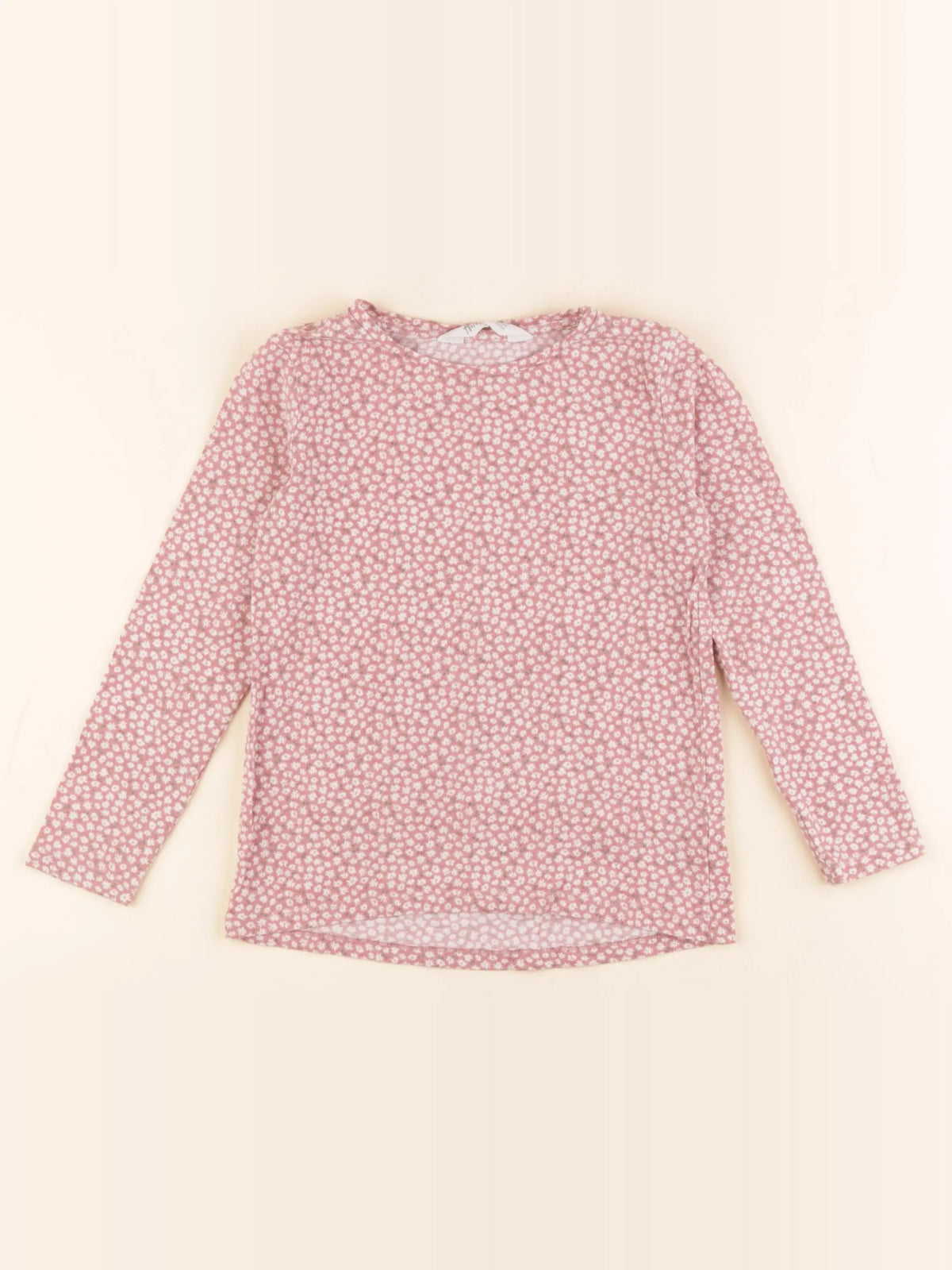 H&M - tee-shirt rose - 4/6 ans