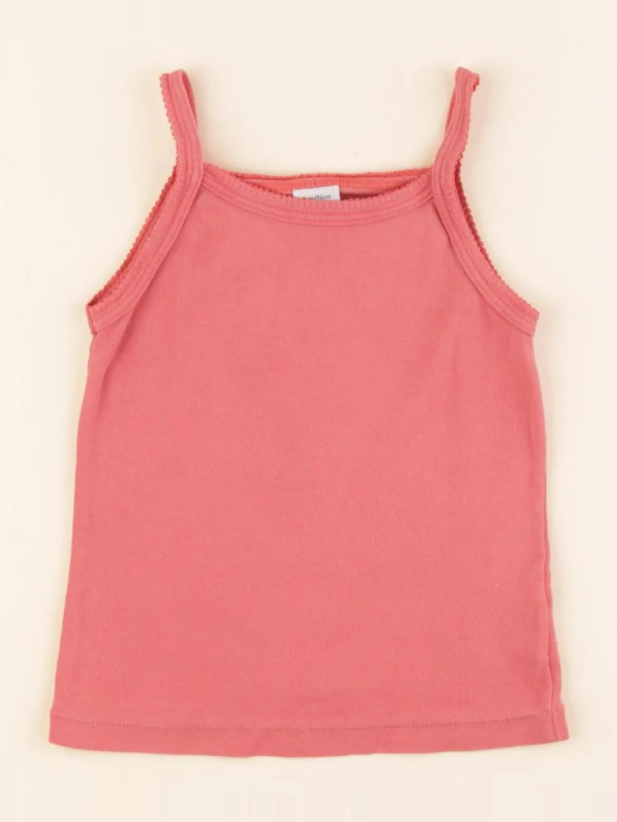 Petit Bateau - maillot de corps rose - 3 ans