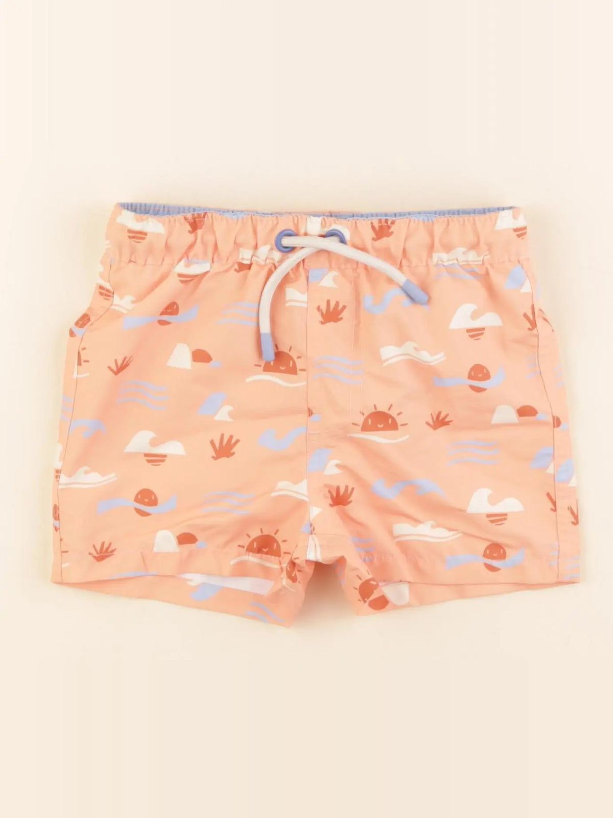 La Redoute - maillot de bain orange - 2 ans