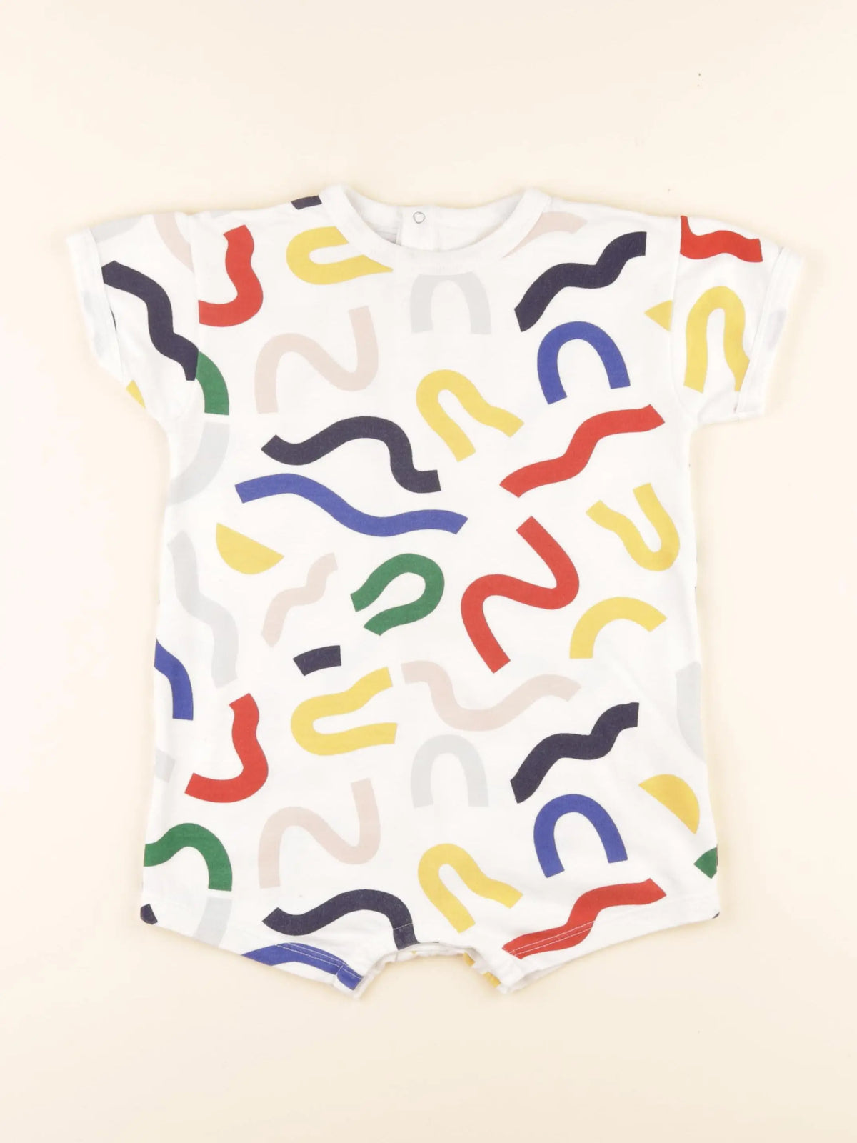 Pyjama coton multicolore