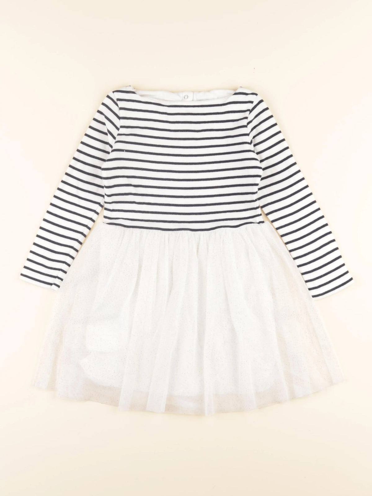Robe blanc, bleu