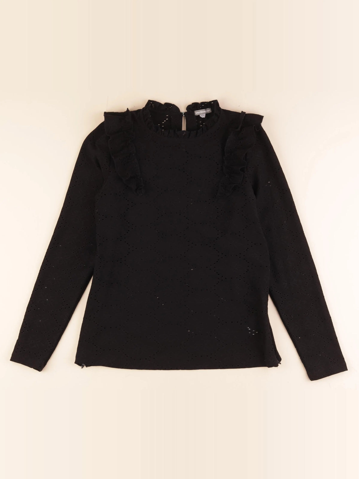 Vertbaudet - blouse grossesse, allaitement noir - 34 à 36