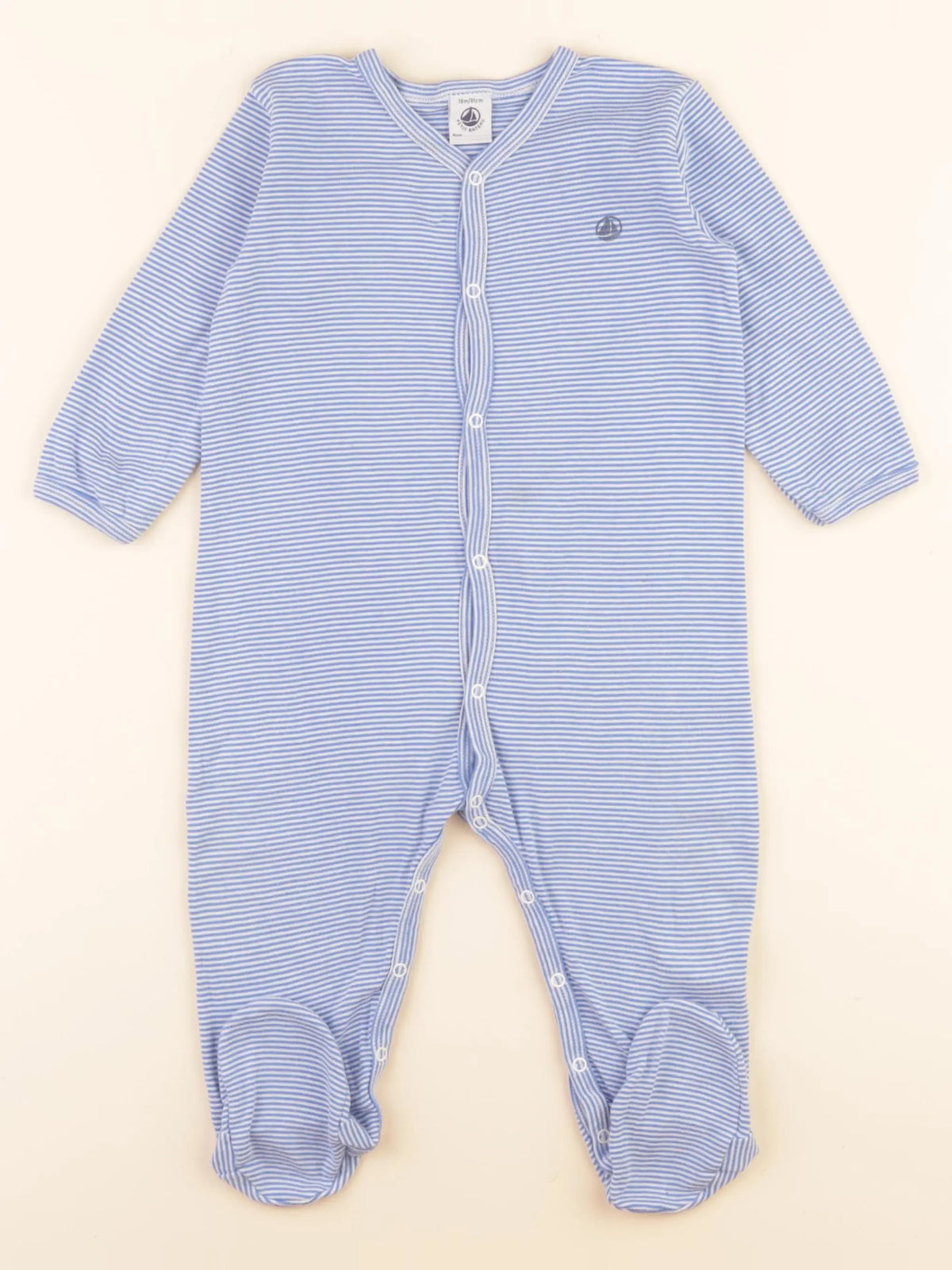 Pyjama coton bleu