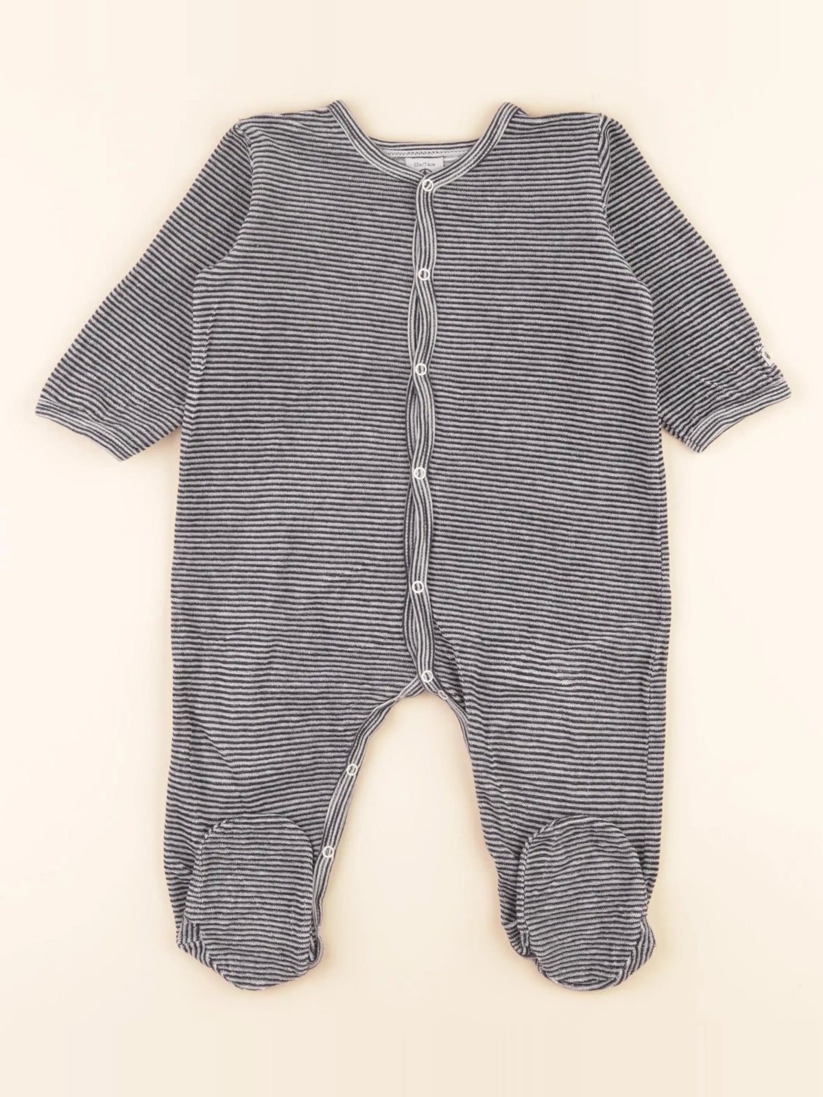 Pyjama velours bleu