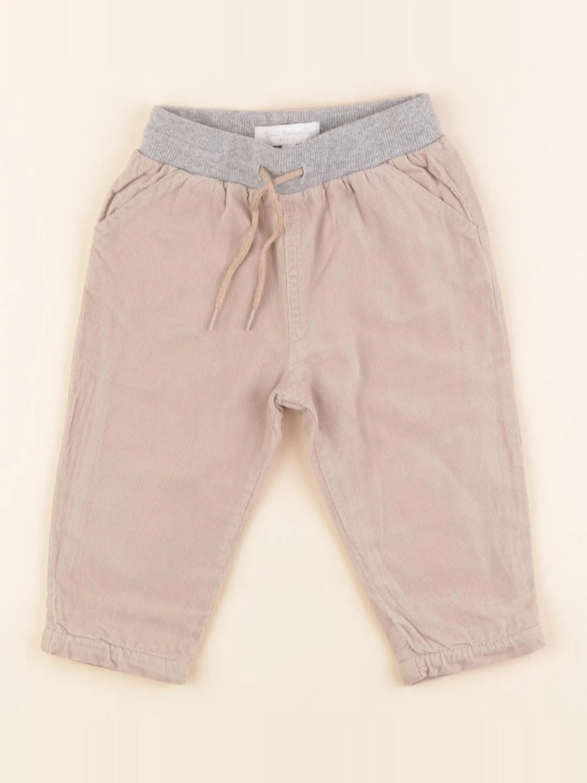 Cadet Rousselle - pantalon beige - 12 mois