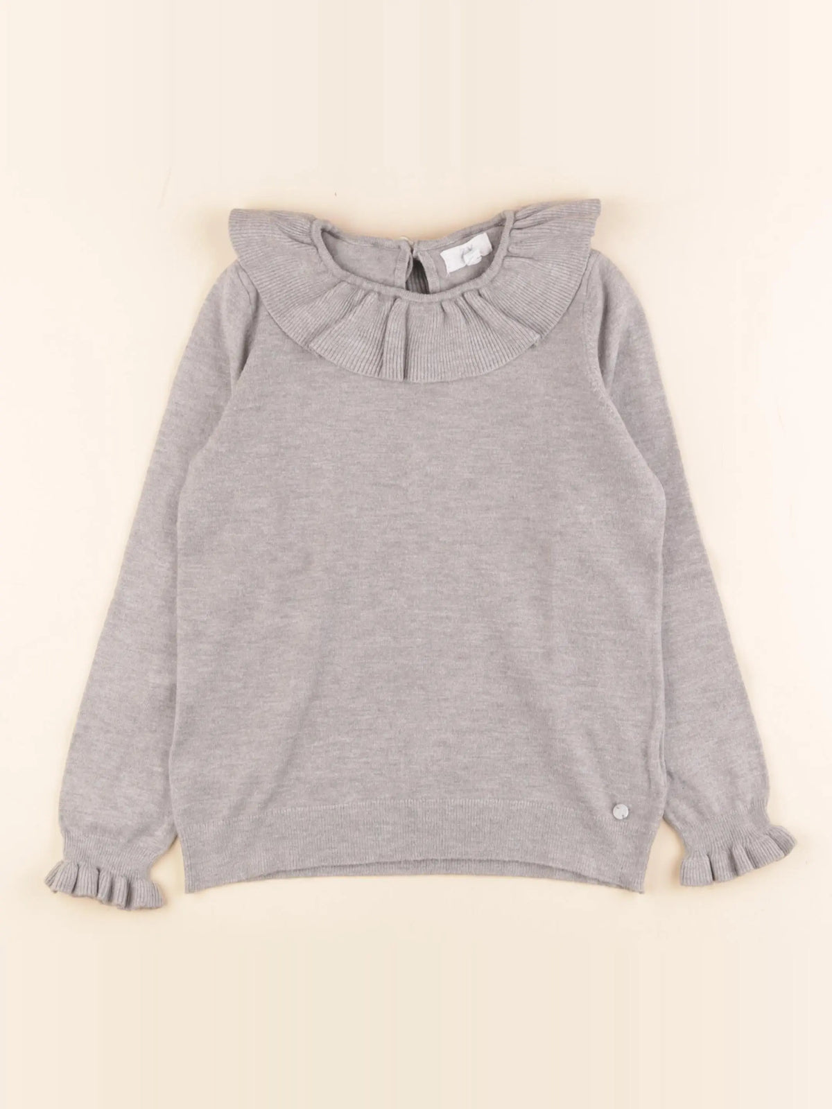 Zippy - pull gris - 6/7 ans