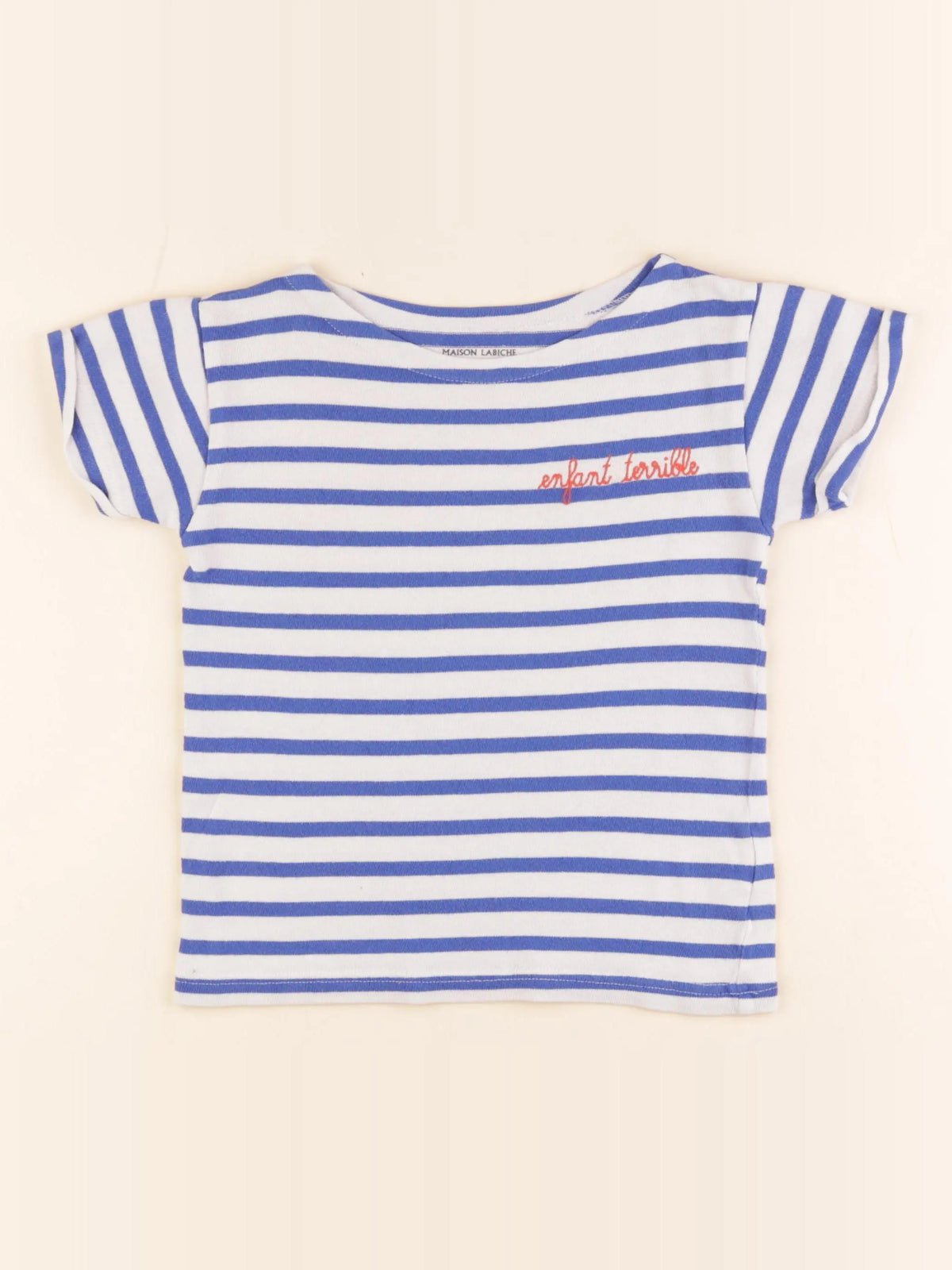 Maison Labiche - tee-shirt bleu - 8 ans