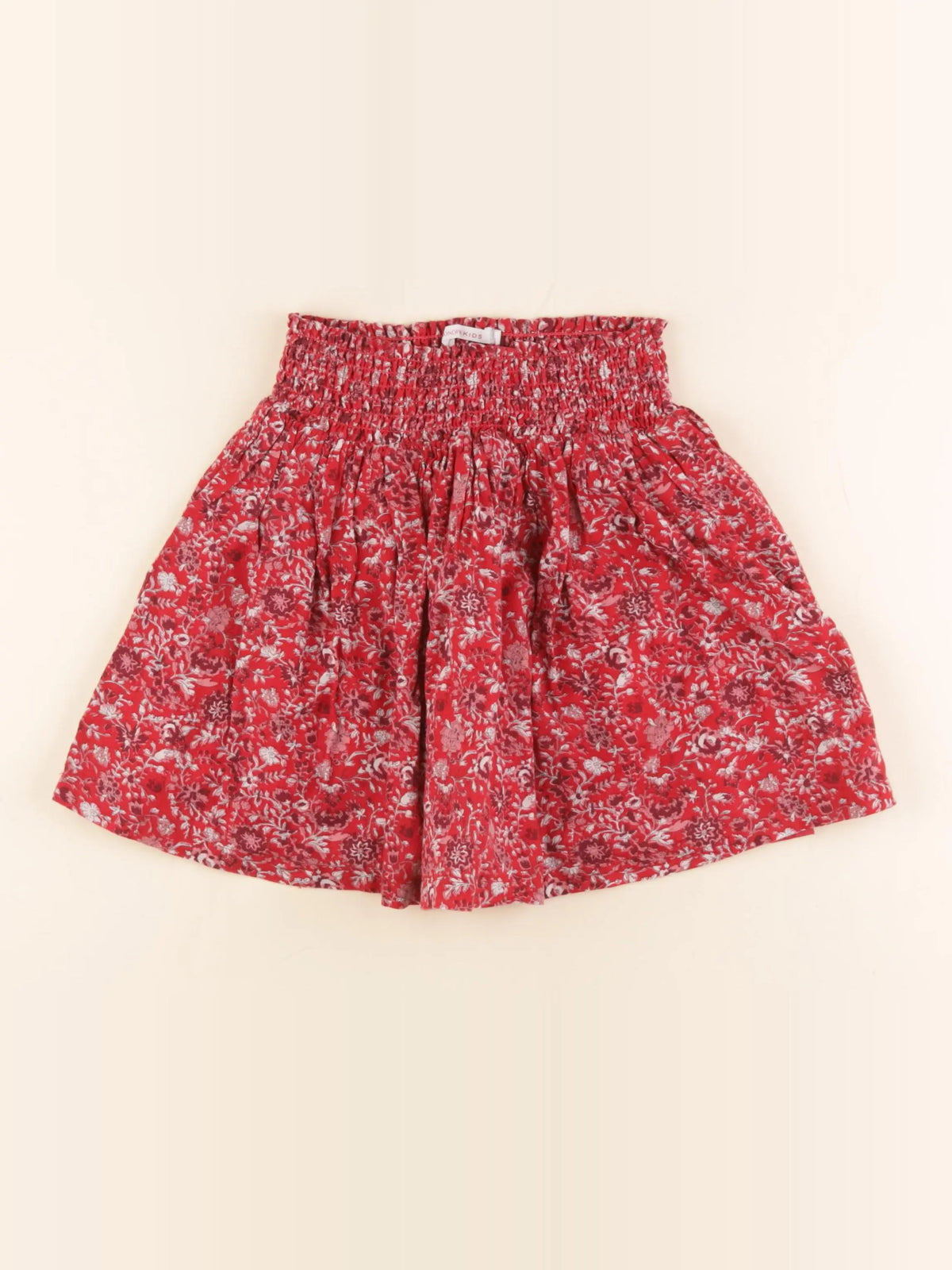 Monoprix - jupe rouge - 8 ans