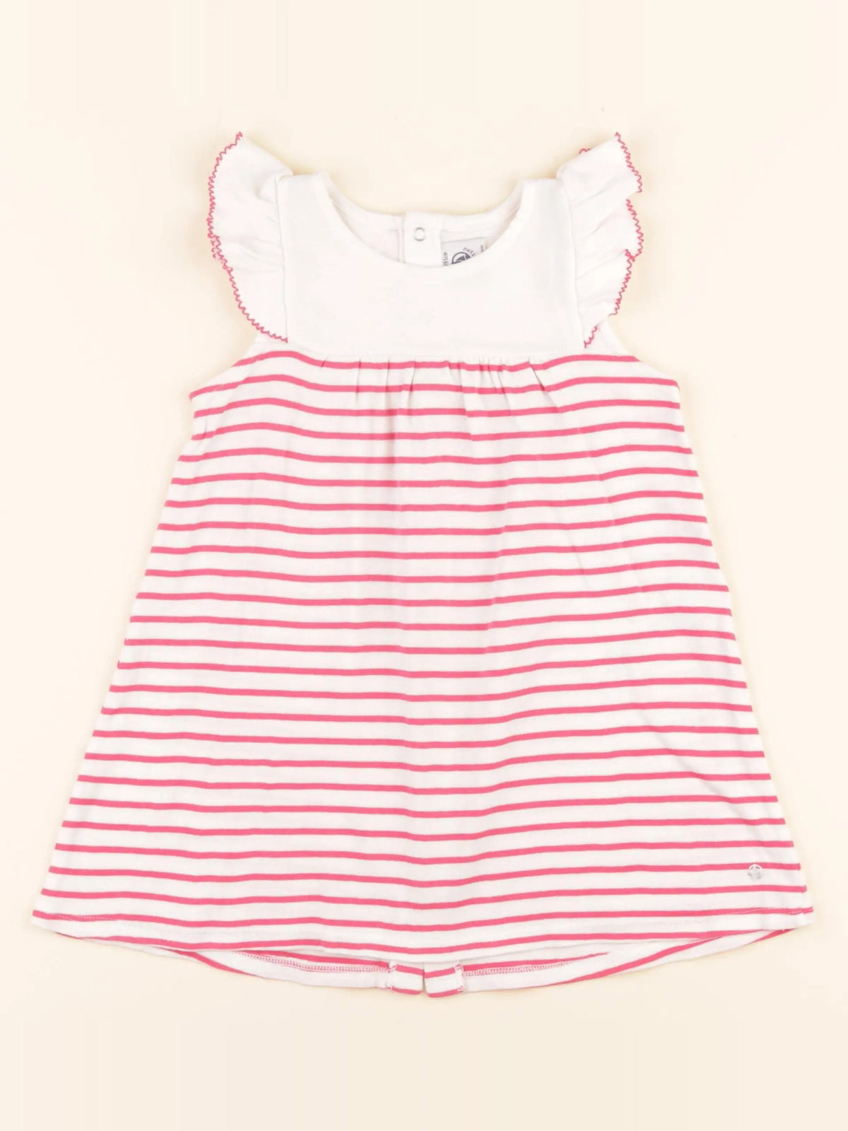 Robe blanc, rose
