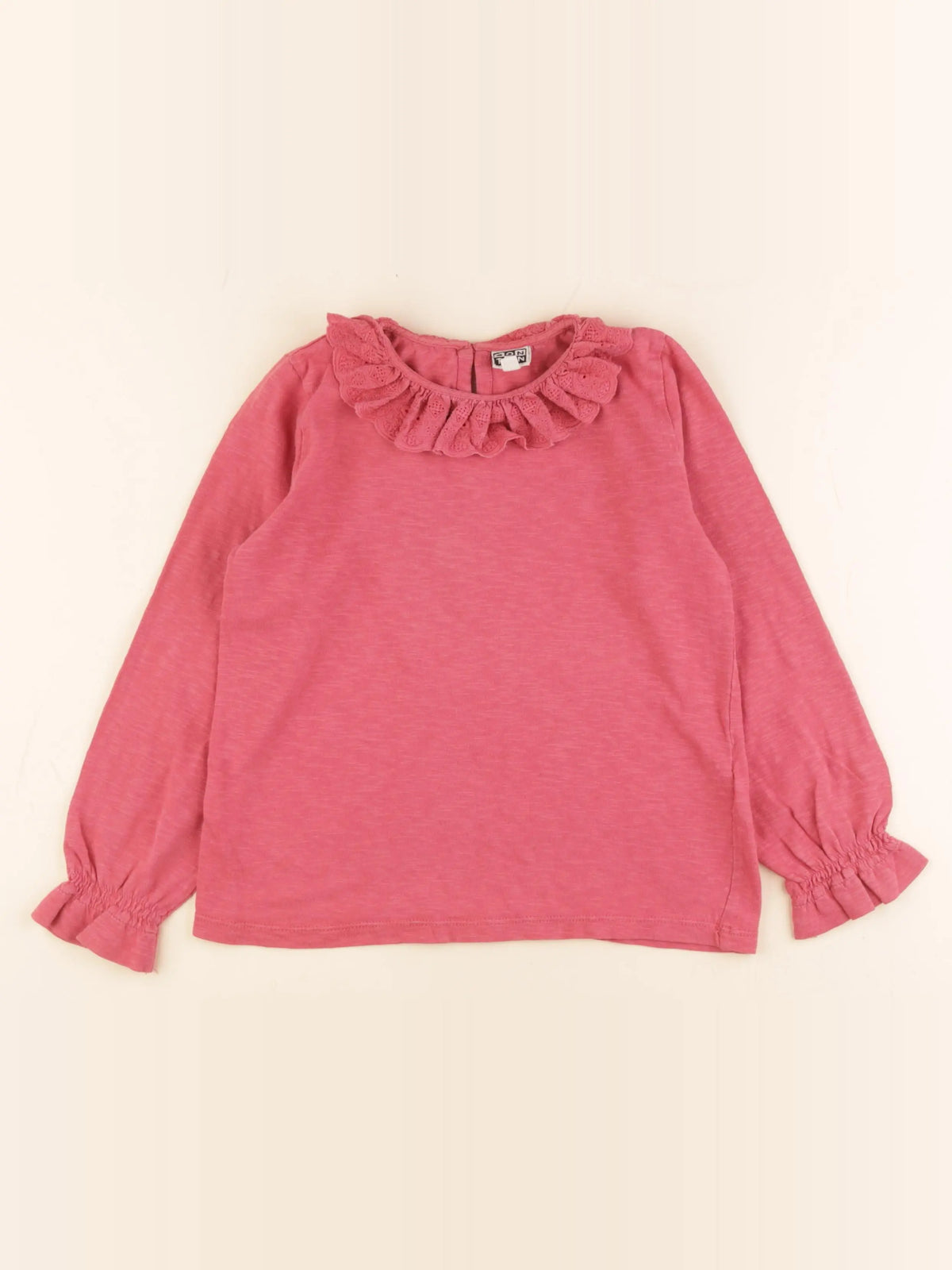 Bonton - tee-shirt rose - 8 ans