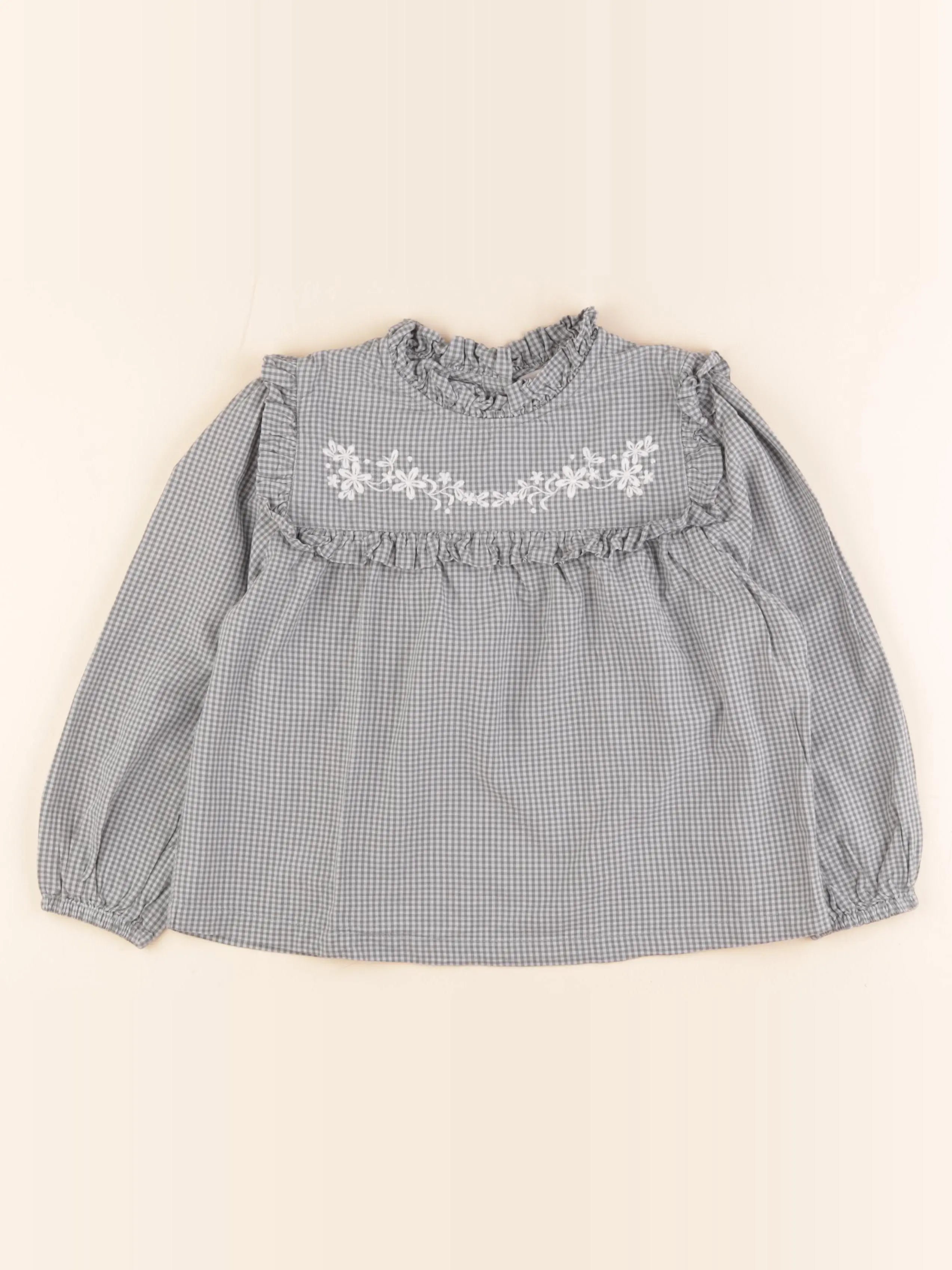Cyrillus - blouse vert - 8 ans