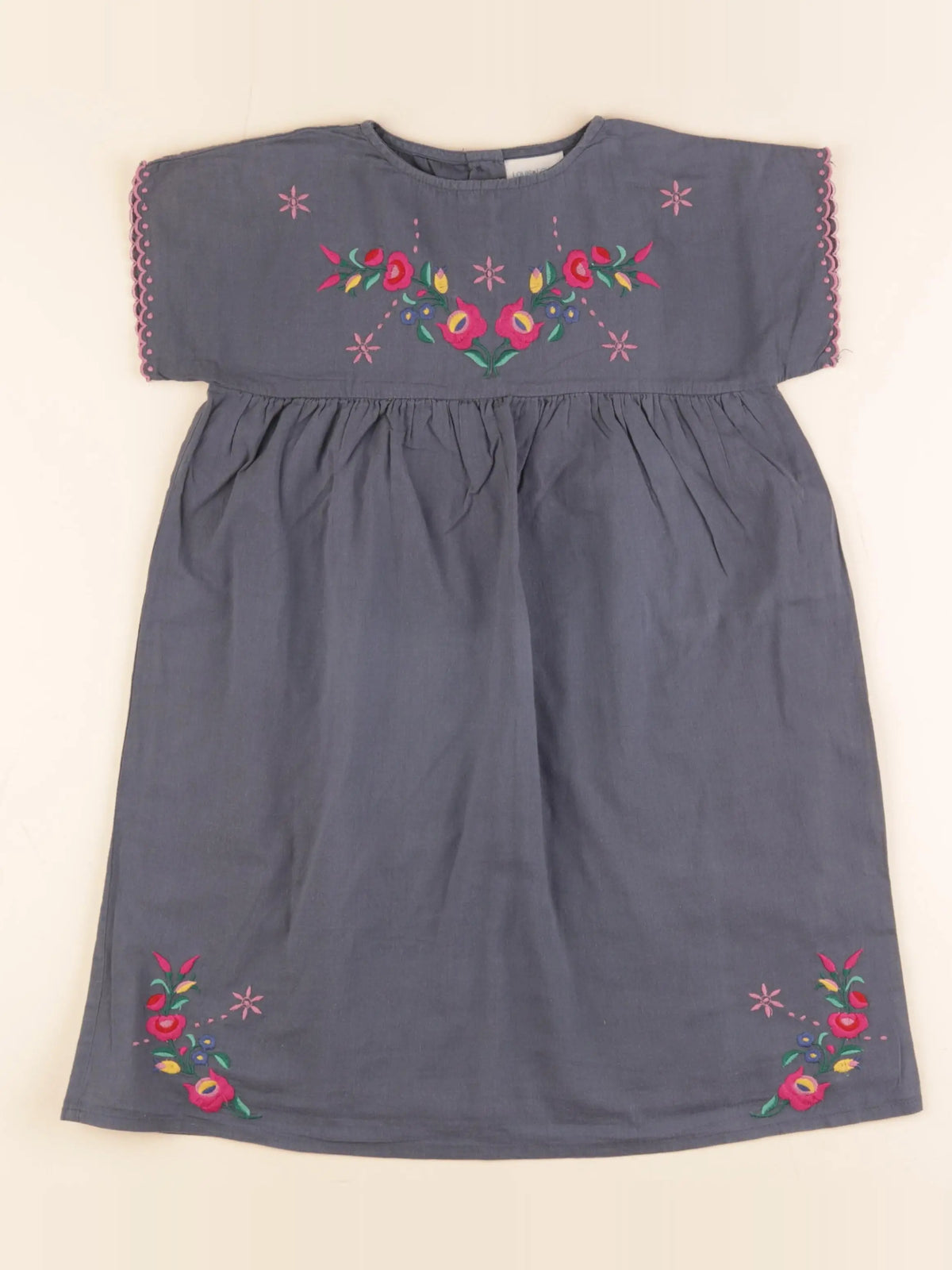 Louis Louise - robe gris - 8 ans